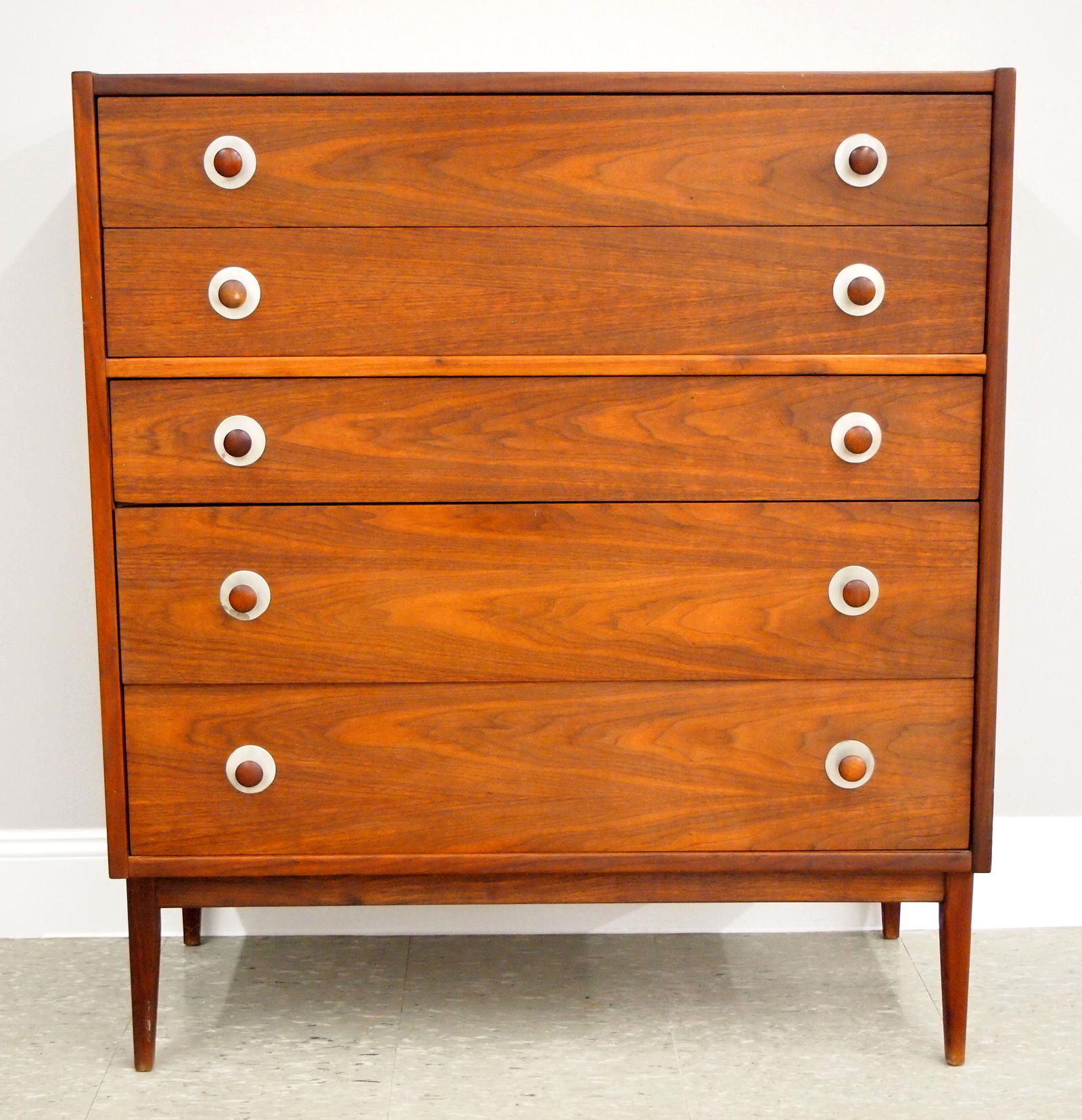 Mid Mod Teak Dresser (1 of 2)