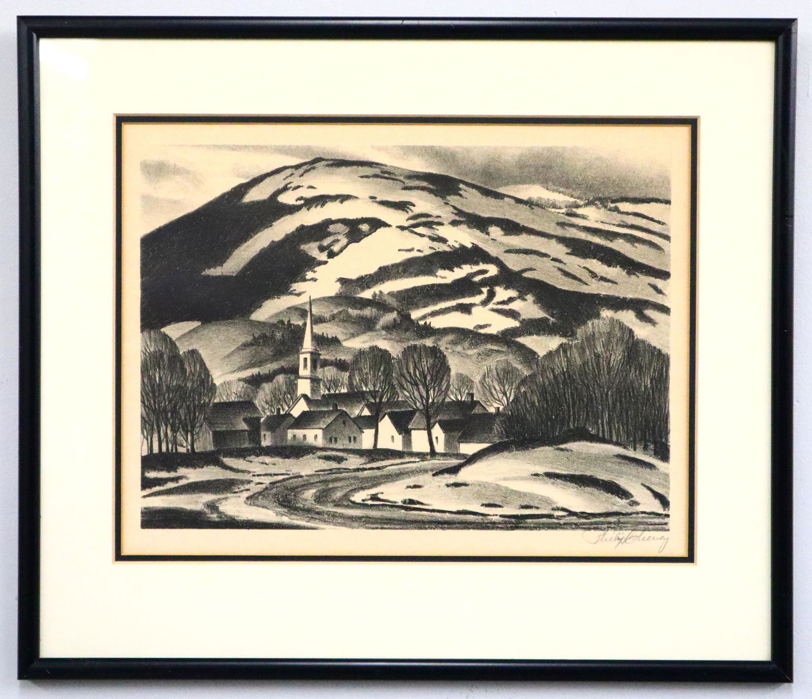 P. Cheney Lithograph (1 of 3)