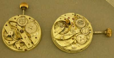 2 Swiss pocket watch movements - 2