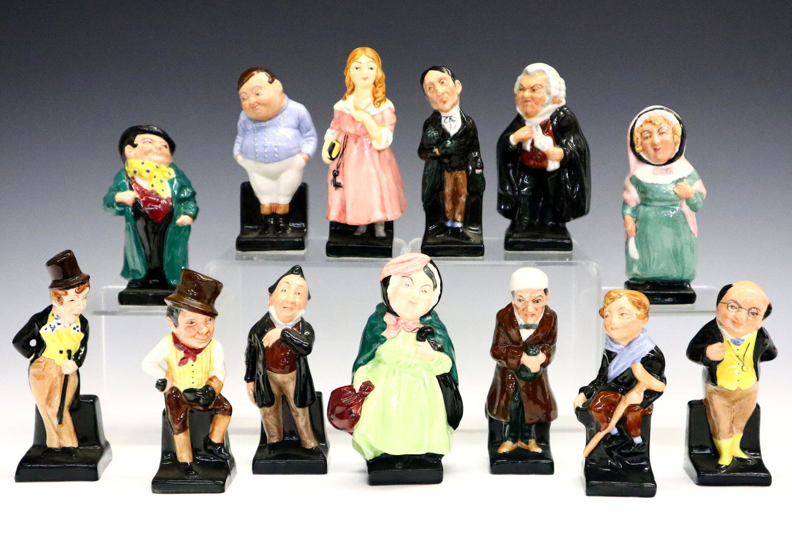 13 Small Royal Doulton Dickens Character Figurines (1 of 1)