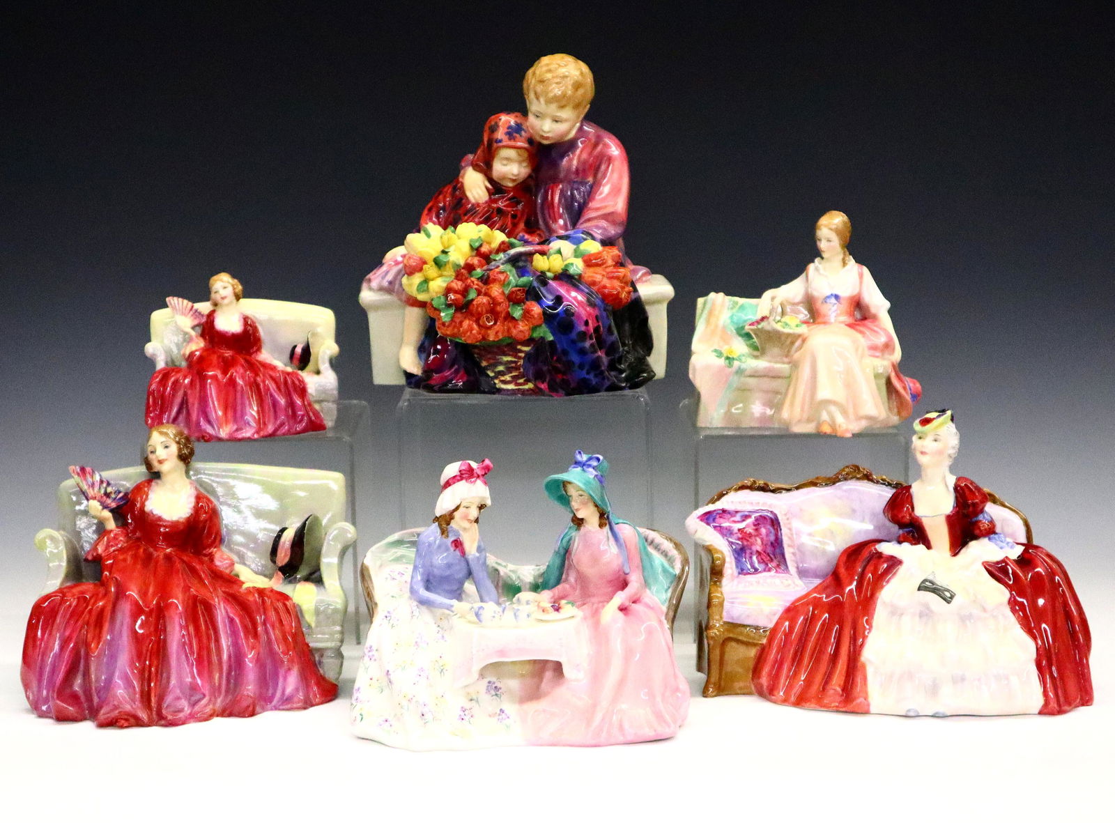 6 Royal Doulton Figures (1 of 4)