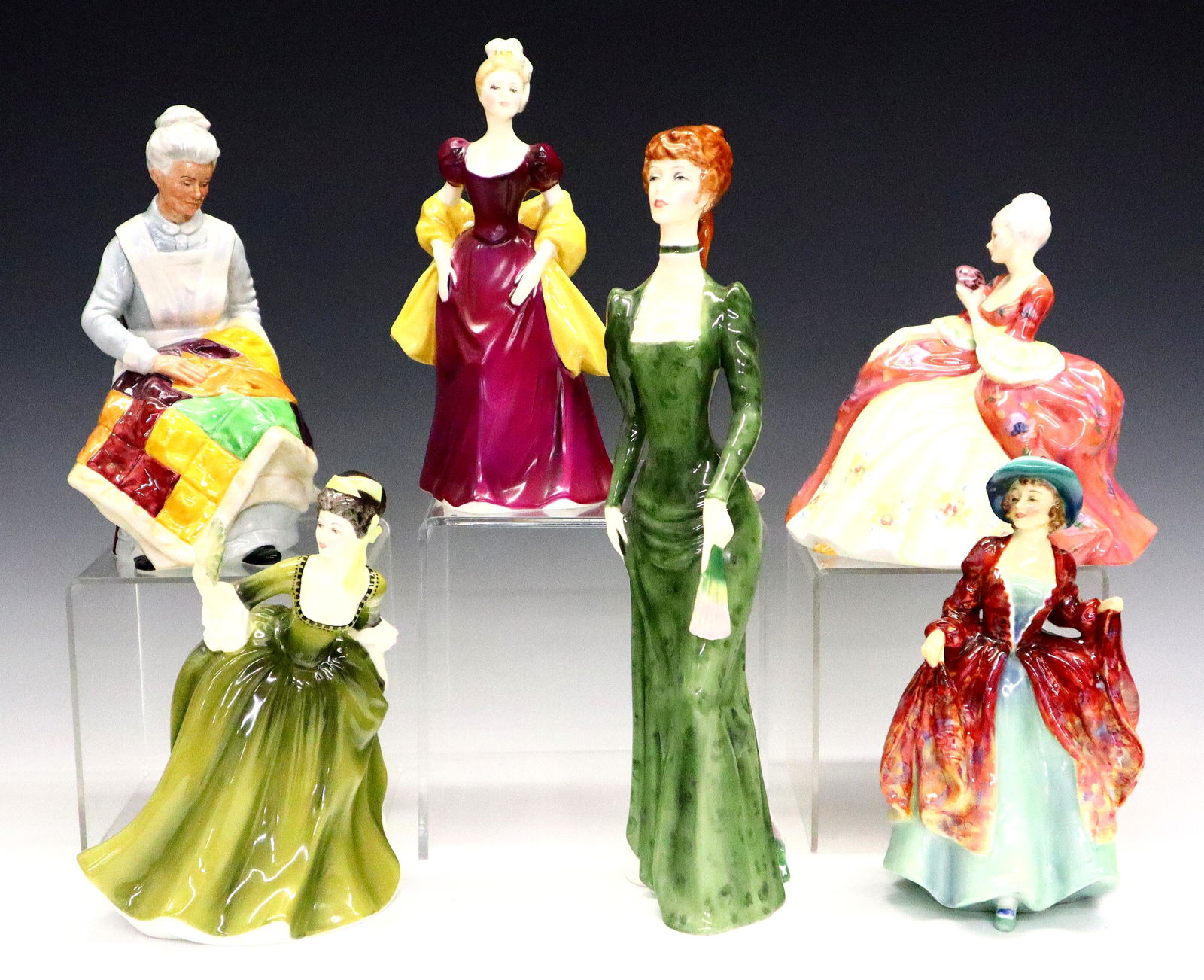 6 Royal Doulton Figures (1 of 4)
