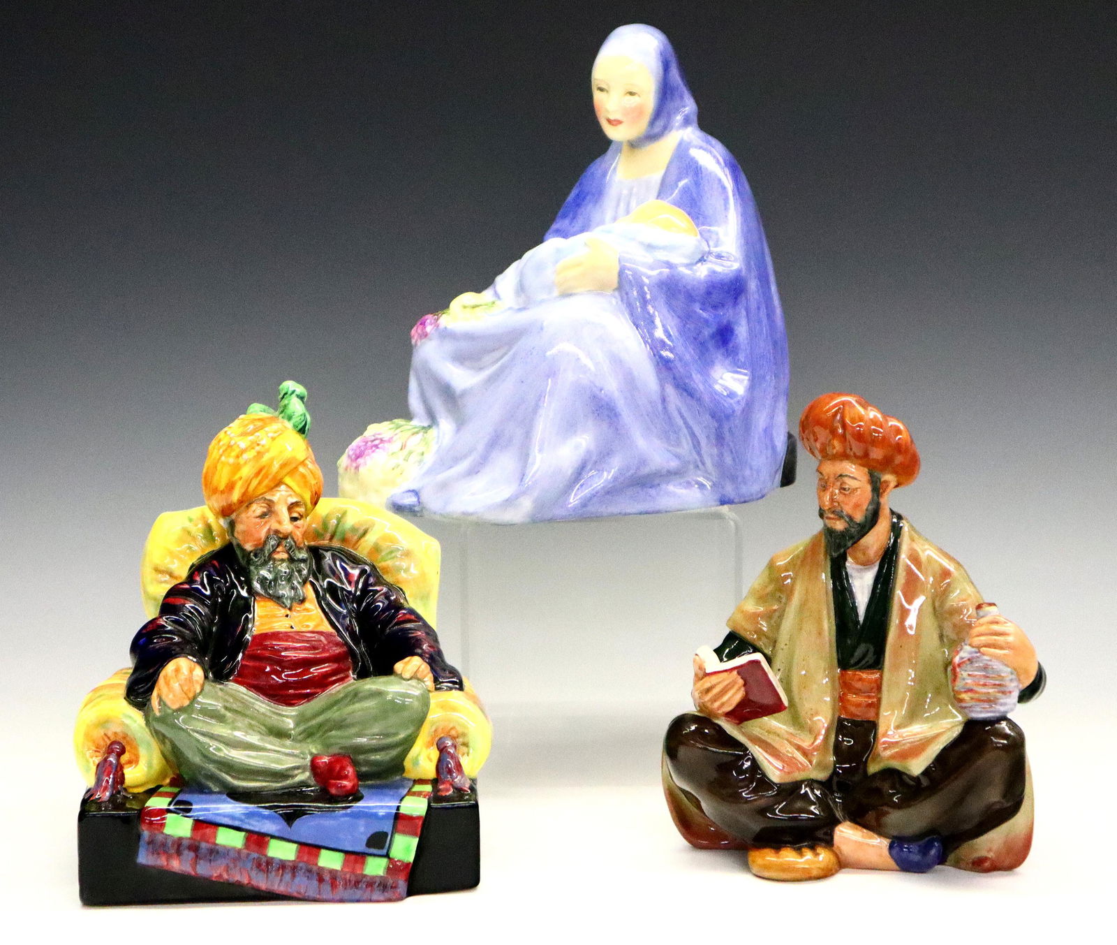 3 Royal Doulton Figures (1 of 4)