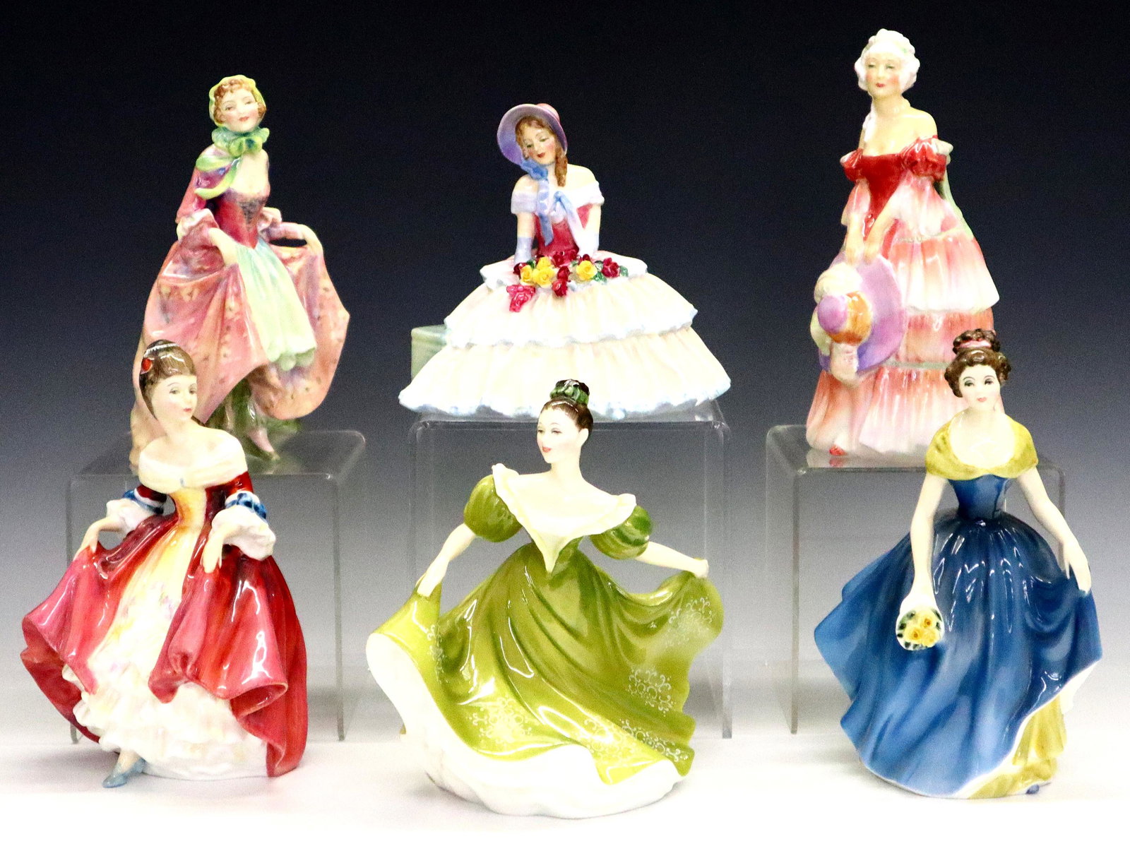 6 Royal Doulton Figures (1 of 4)