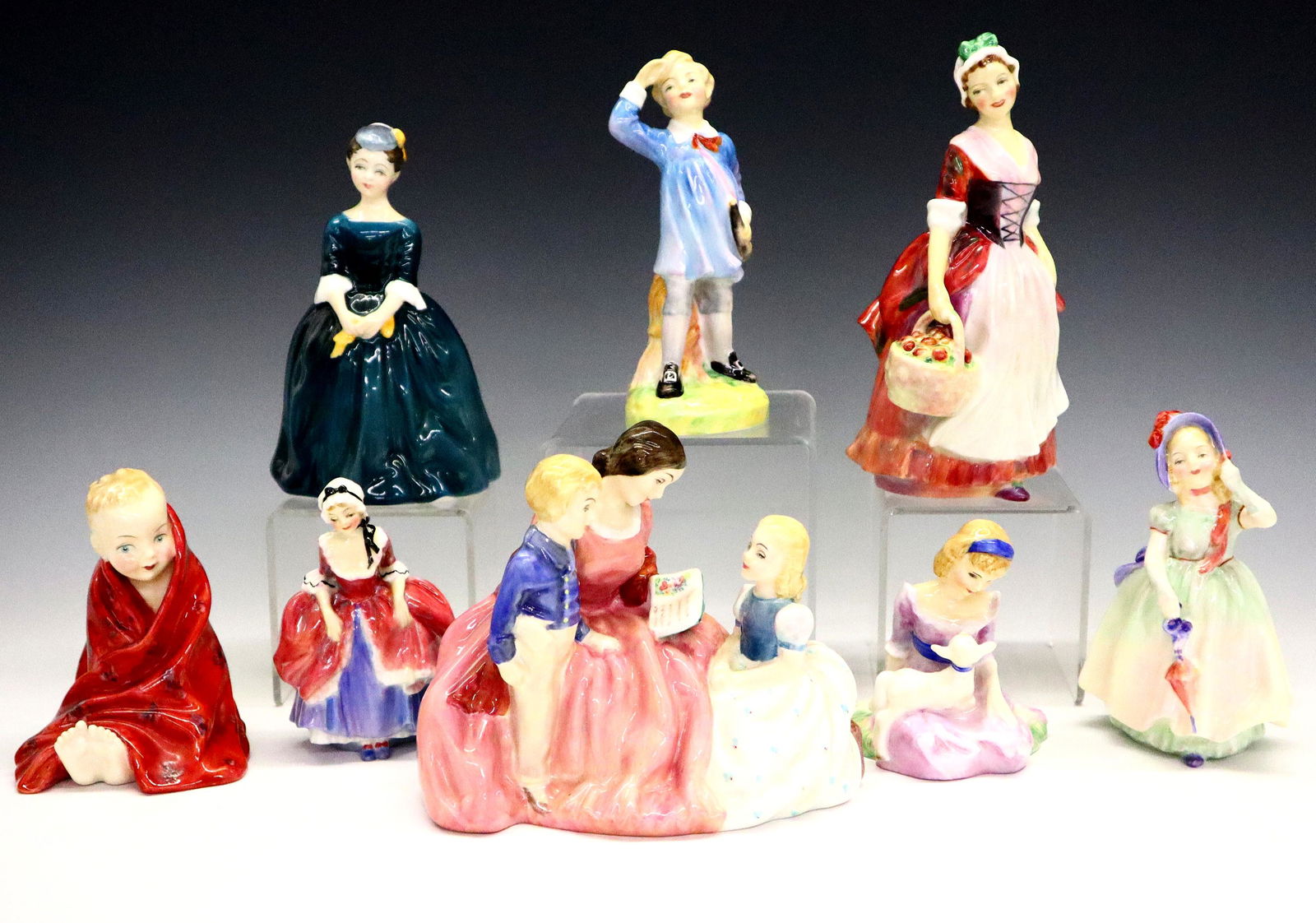 8 Royal Doulton Figures (1 of 5)