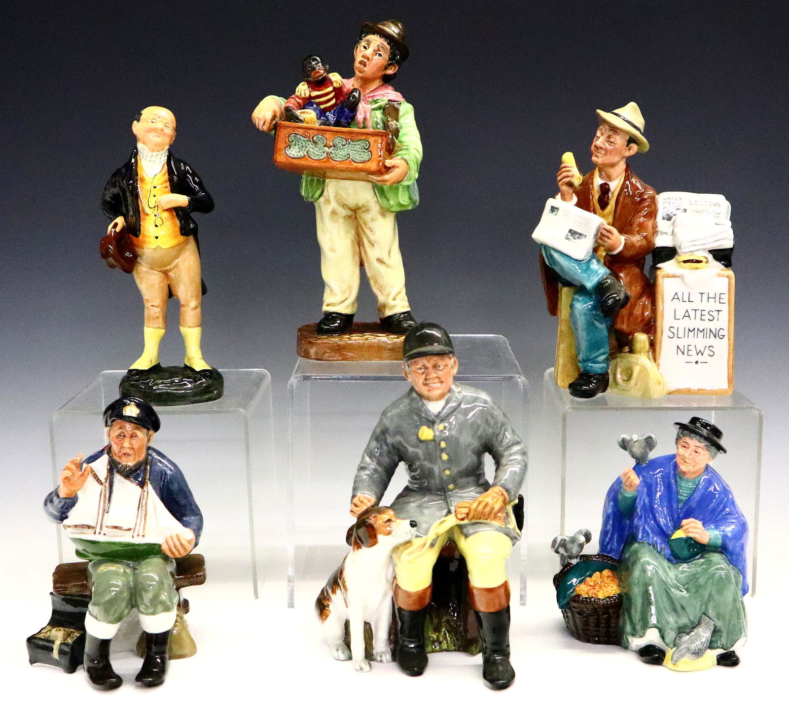 6 Royal Doulton Figures (1 of 4)
