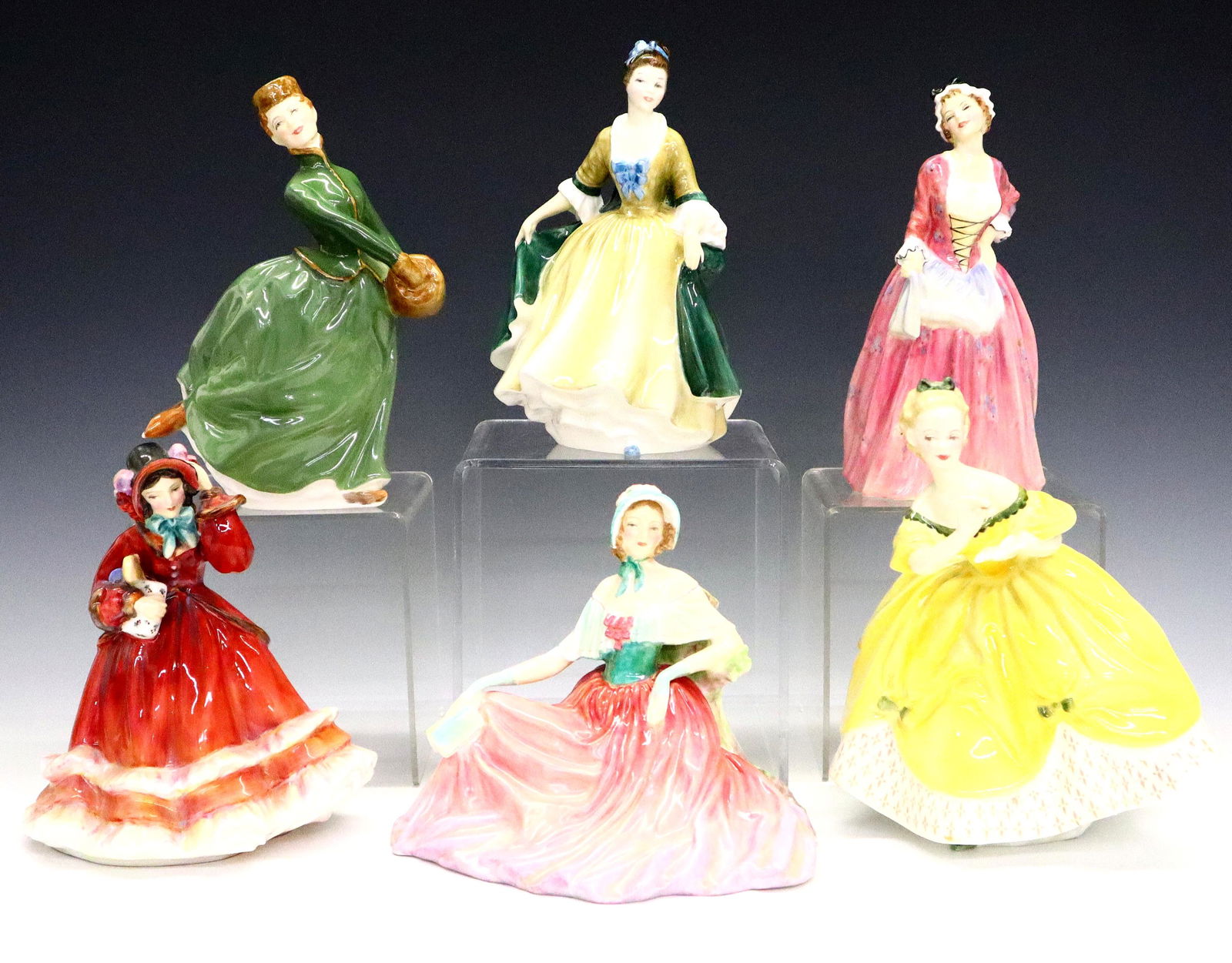 6 Royal Doulton Figures (1 of 4)