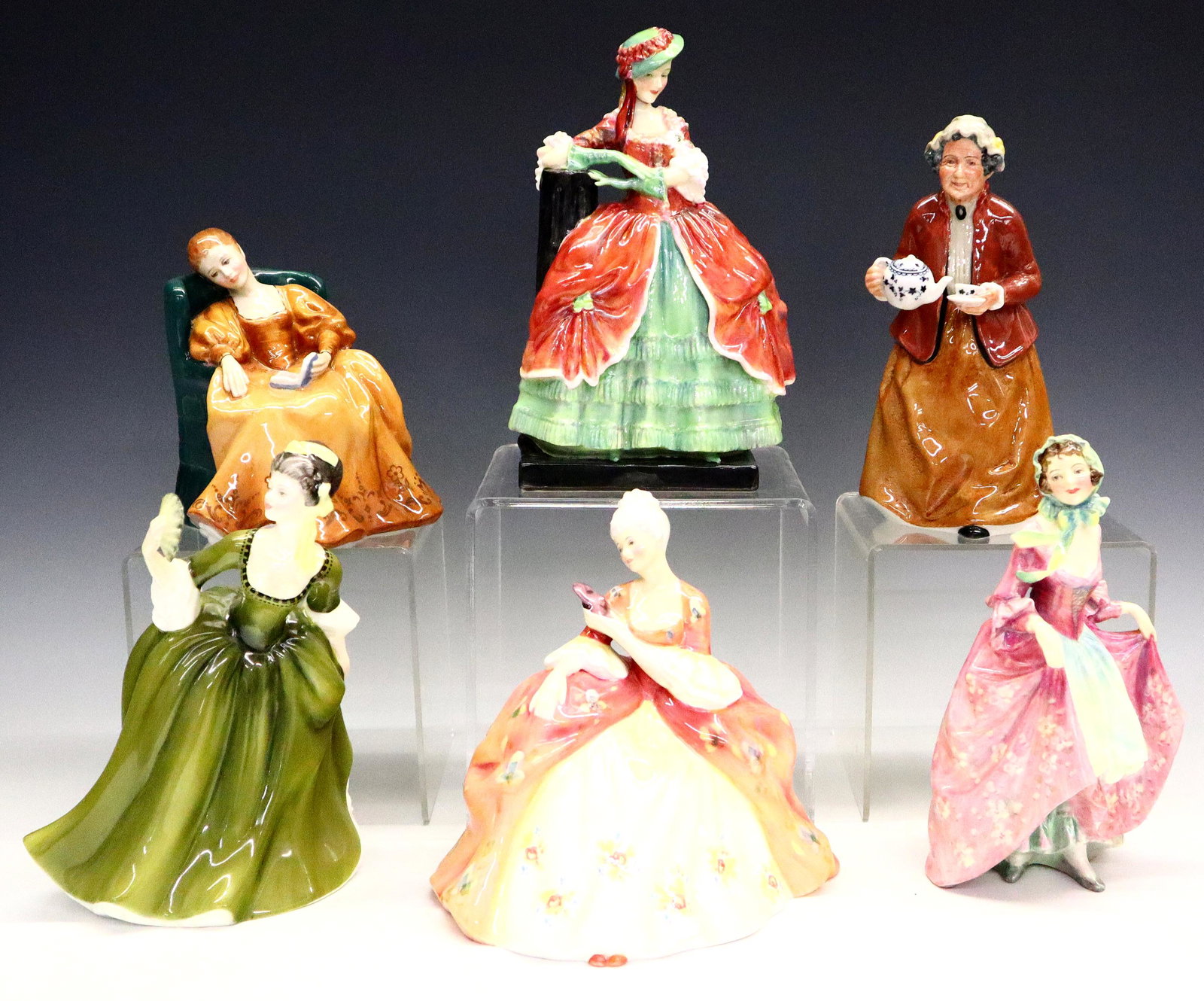 6 Royal Doulton Figures (1 of 4)