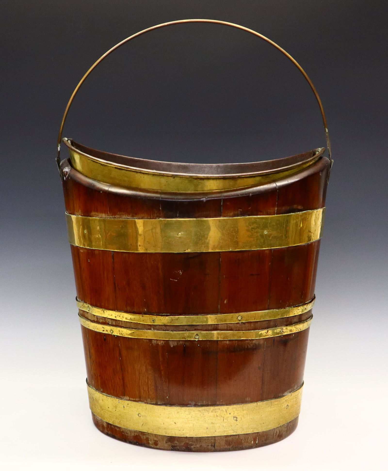 Mahogany Peat Bucket (1 of 2)