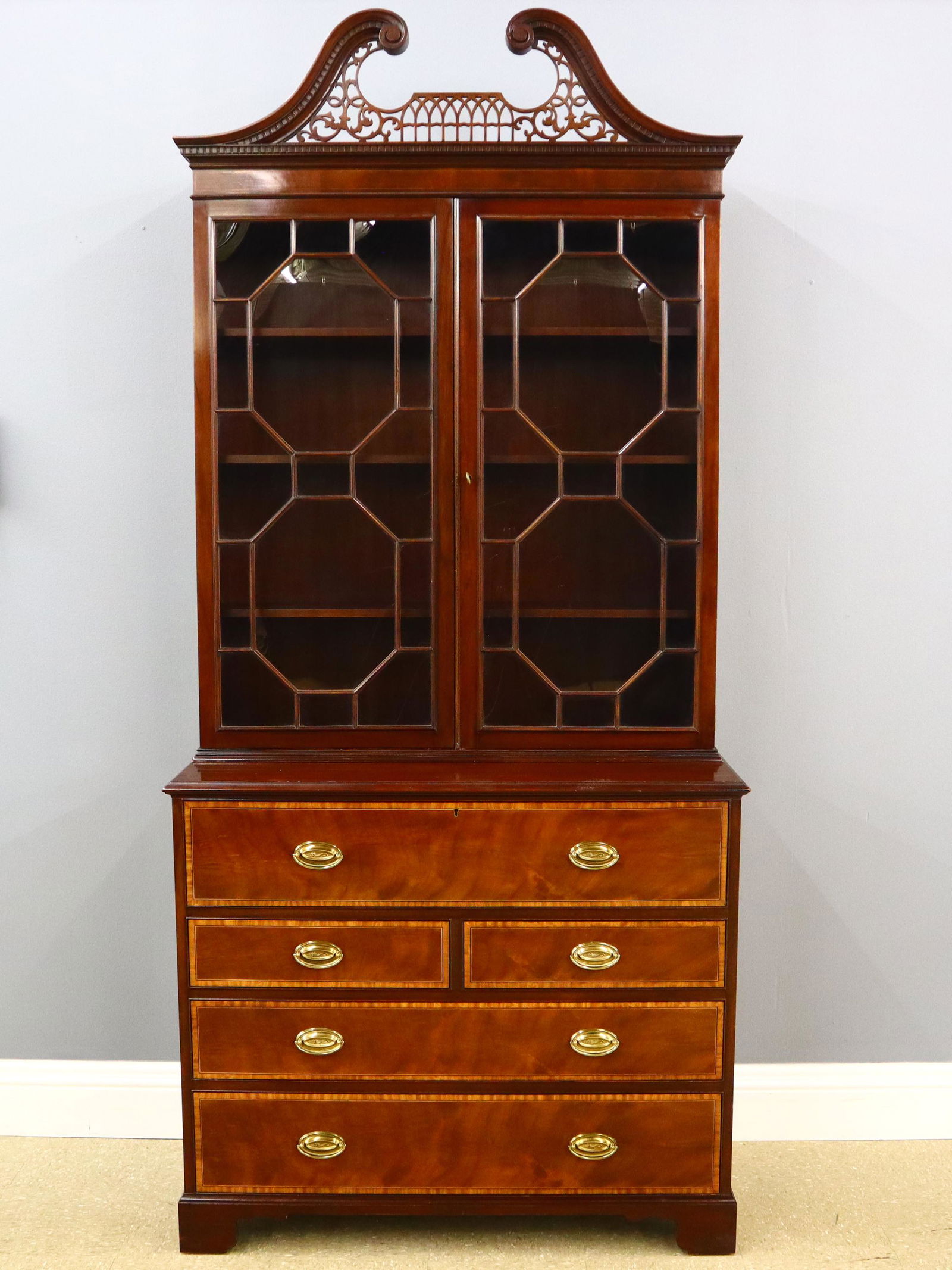 Baker Secretary  Bookcase (1 of 3)