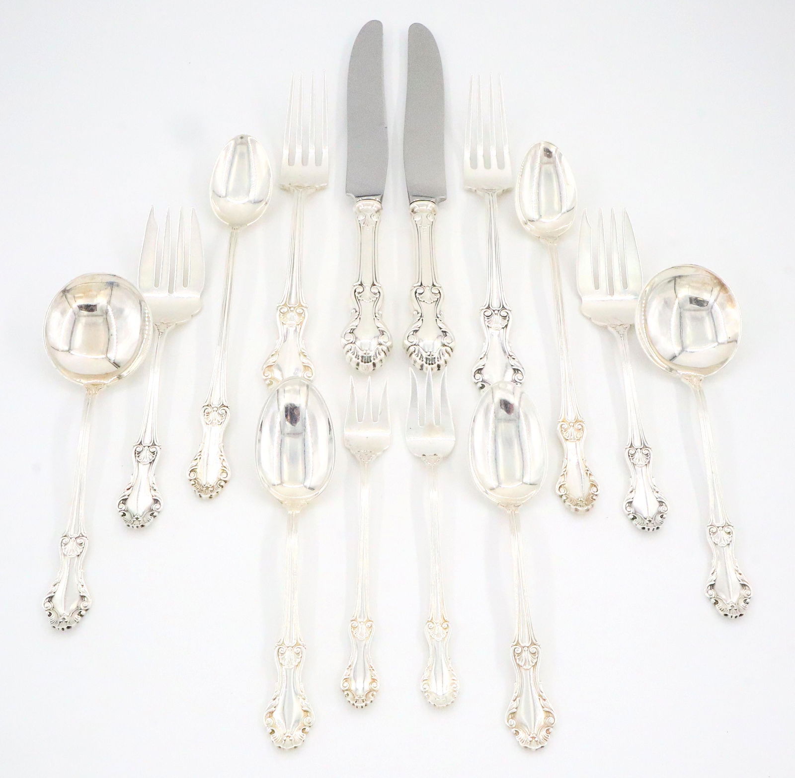 Whiting/Concord Georgian Shell Sterling Flatware (1 of 2)