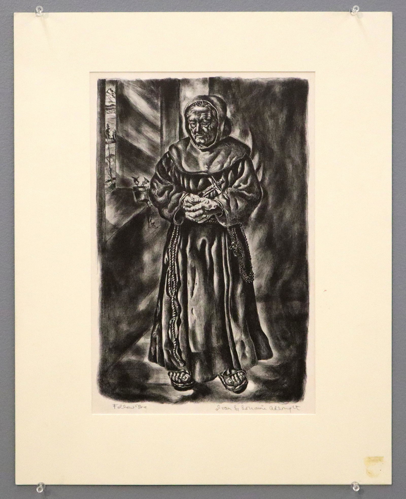 I.L. Albright Lithograph (1 of 3)