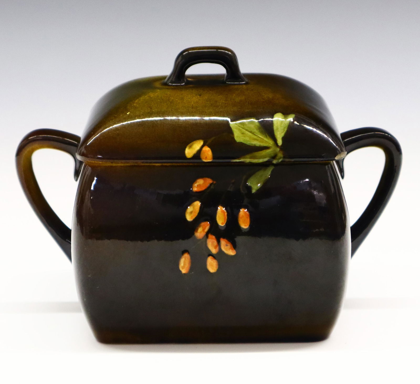 Lonhuda Pottery Sugar Bowl (1 of 6)