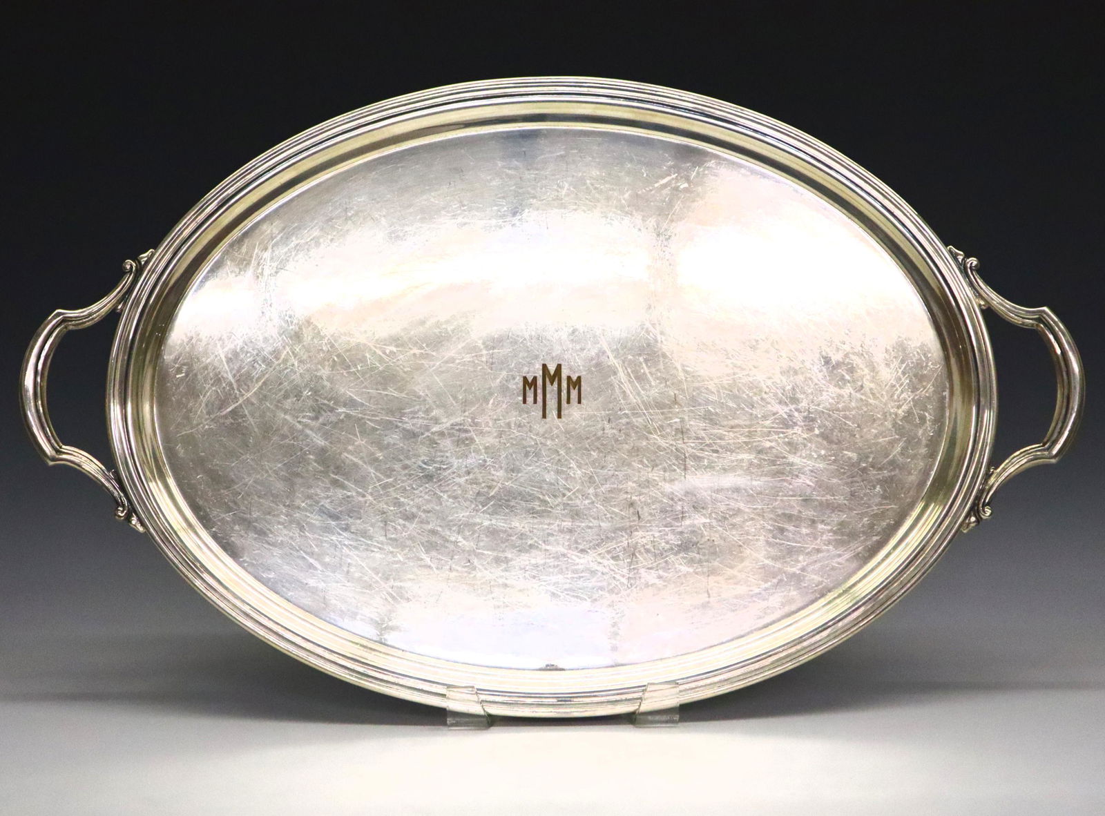 Tiffany Silver Plated Serving Tray (1 of 2)