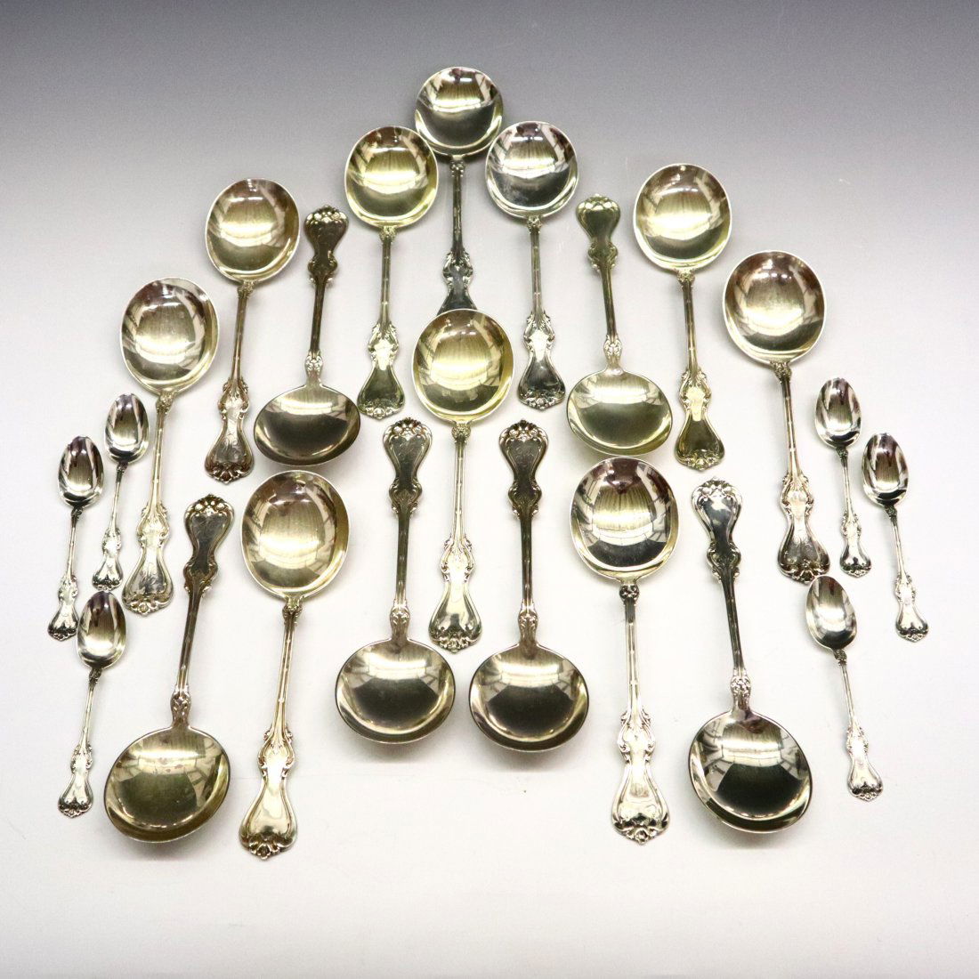 22 Whiting Duke of York Sterling Spoons (1 of 3)