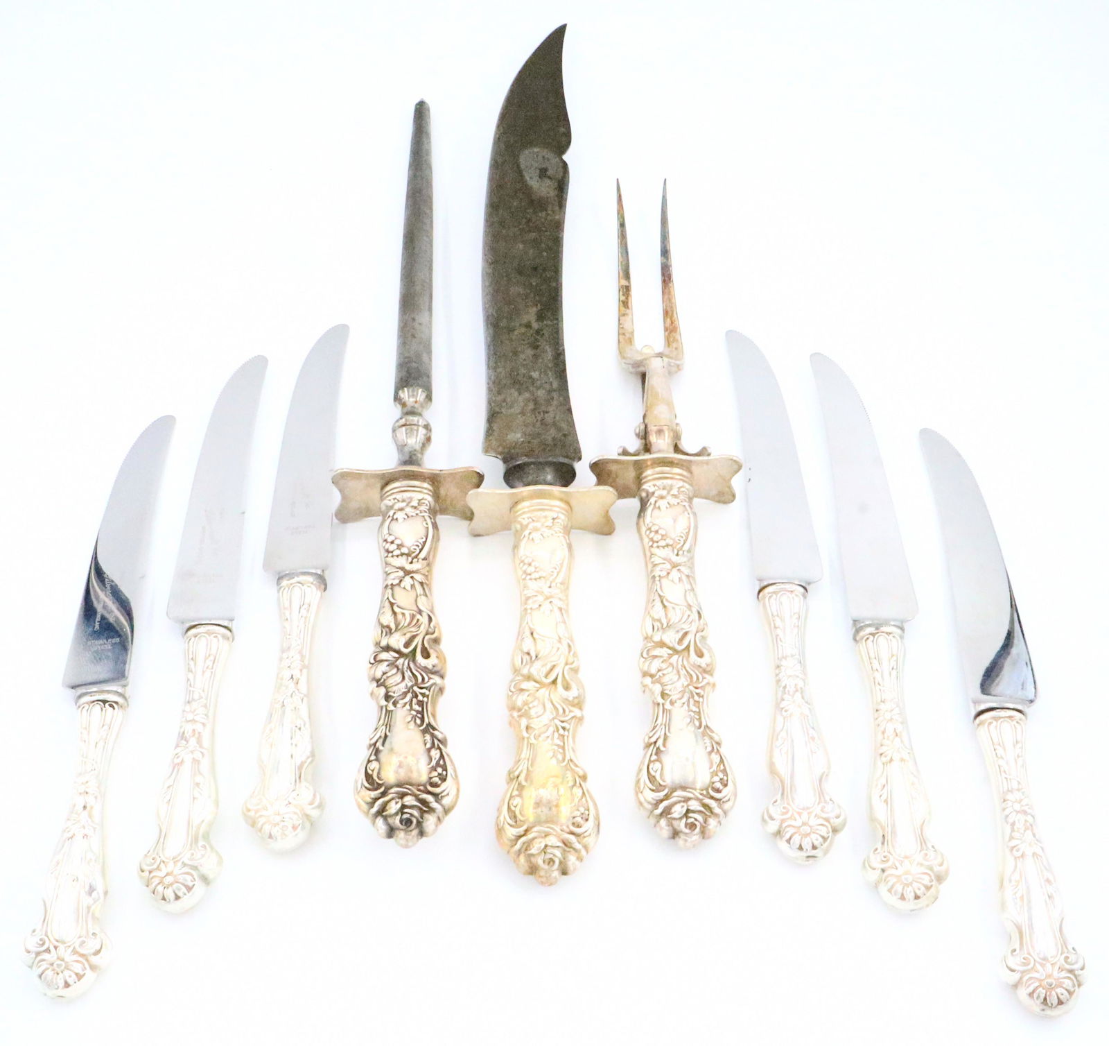 Carving Set and Steak Knives (1 of 1)