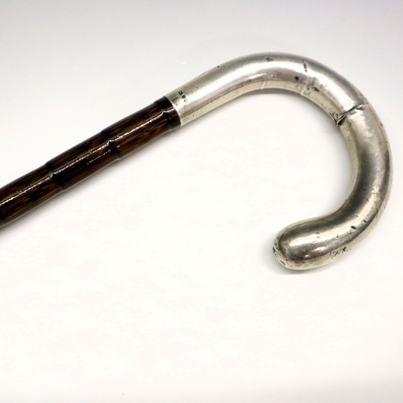 British Sterling Silver Cane (1 of 4)