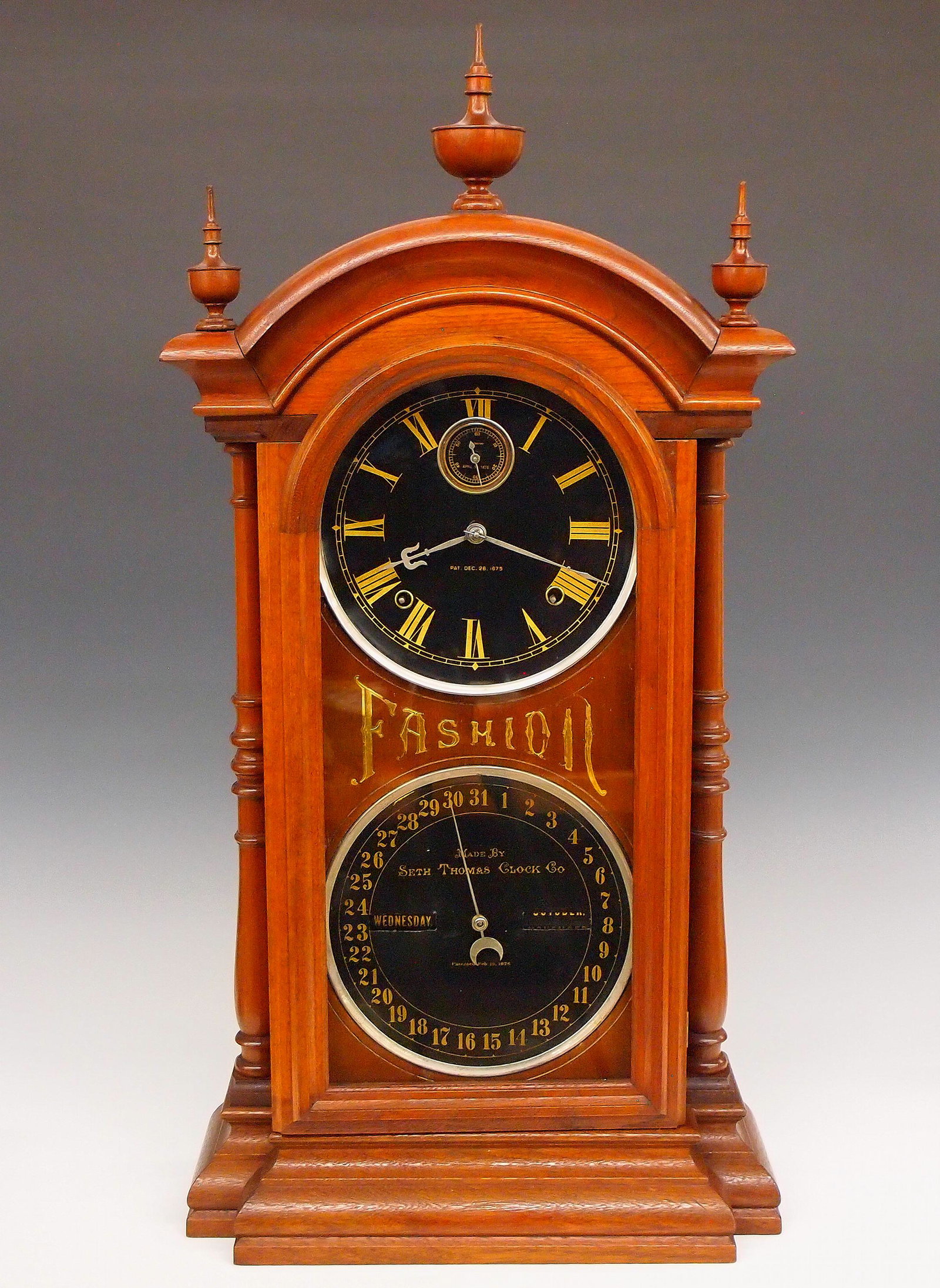 Southern Calendar Clock Co. Fashion No. 5 Parlor Clock - Oct 30, 2021 