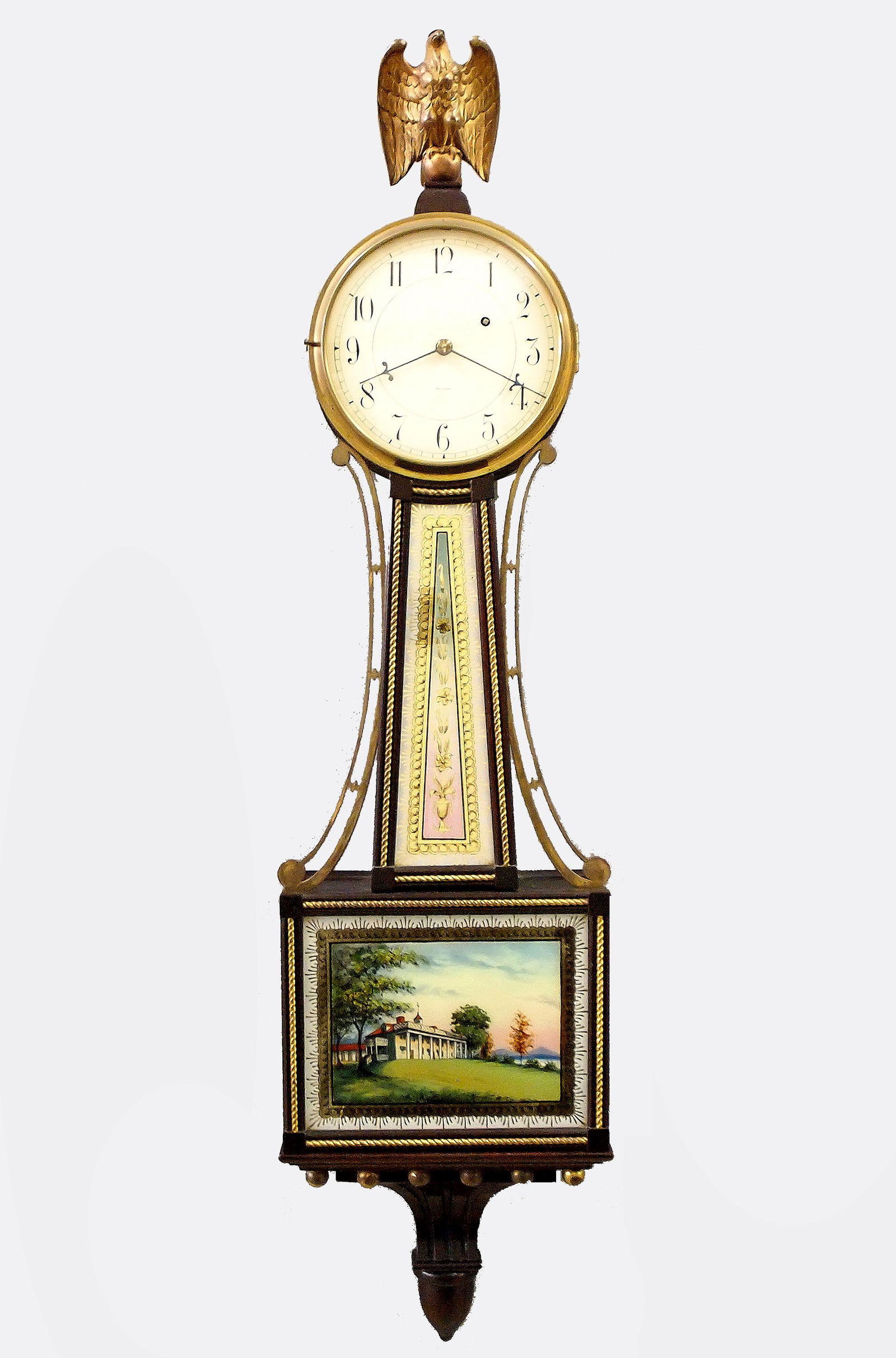 Waltham Presentation Banjo Clock (1 of 8)