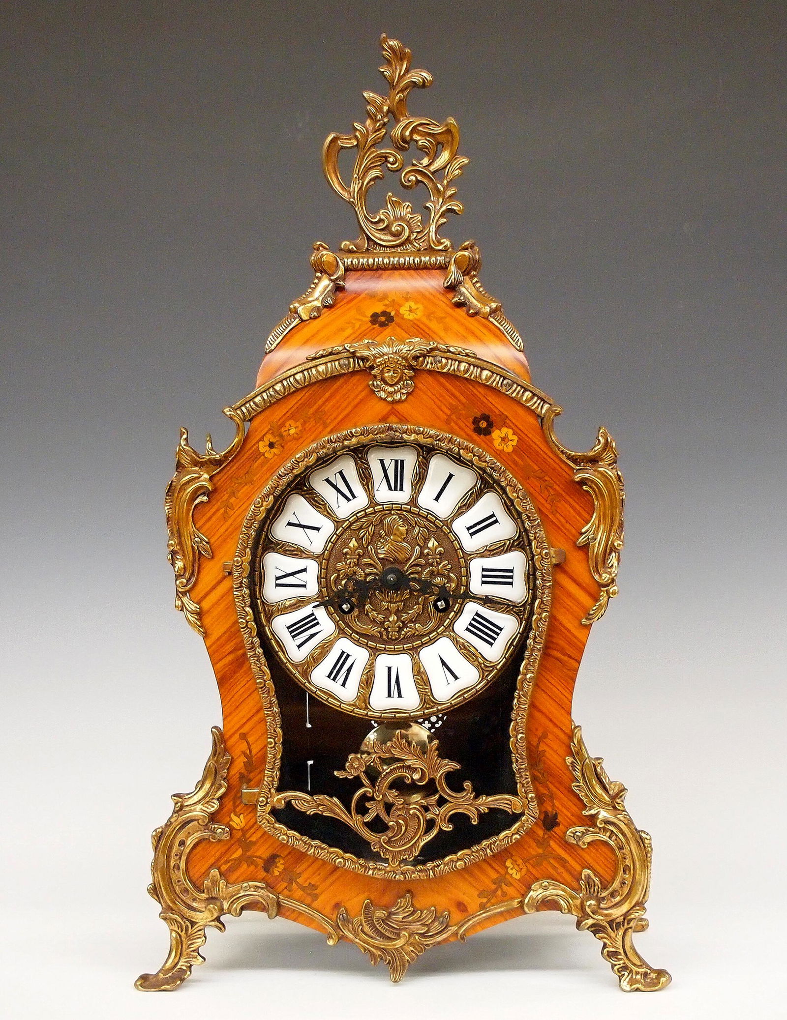 F.H.S. Louis XVI Style Bracket Clock (1 of 4)