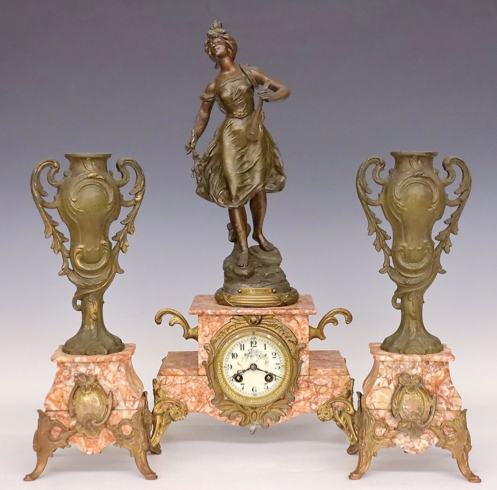 Japy Freres French Clock Set (1 of 5)