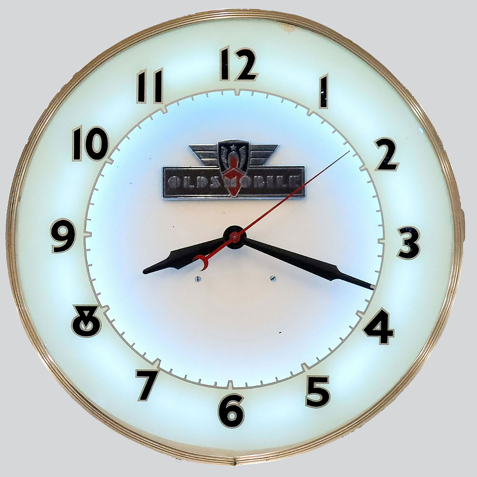 Oldsmobile Advertising Clock (1 of 3)