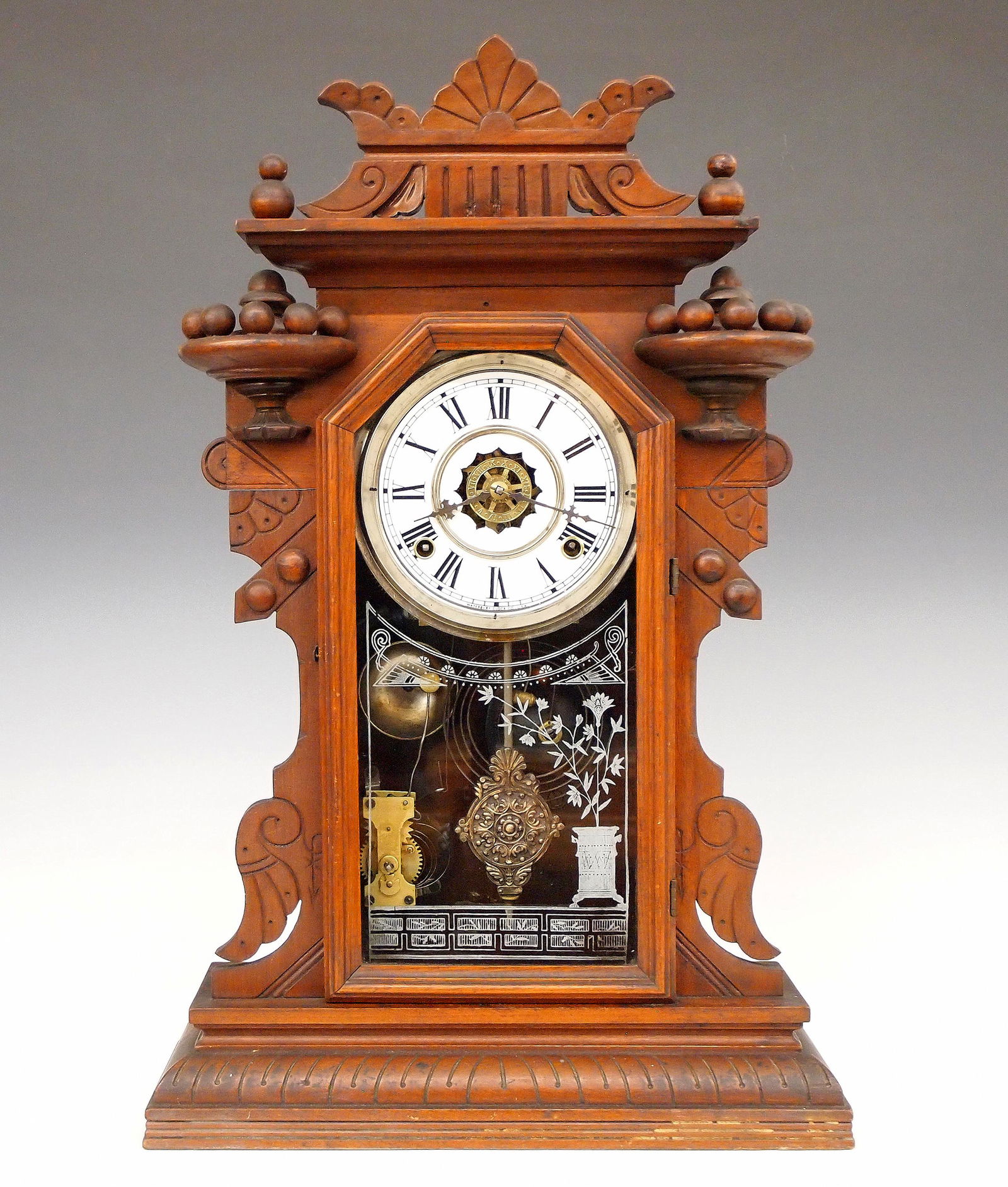 Waterbury Hudson Kitchen Shelf Clock (1 of 4)