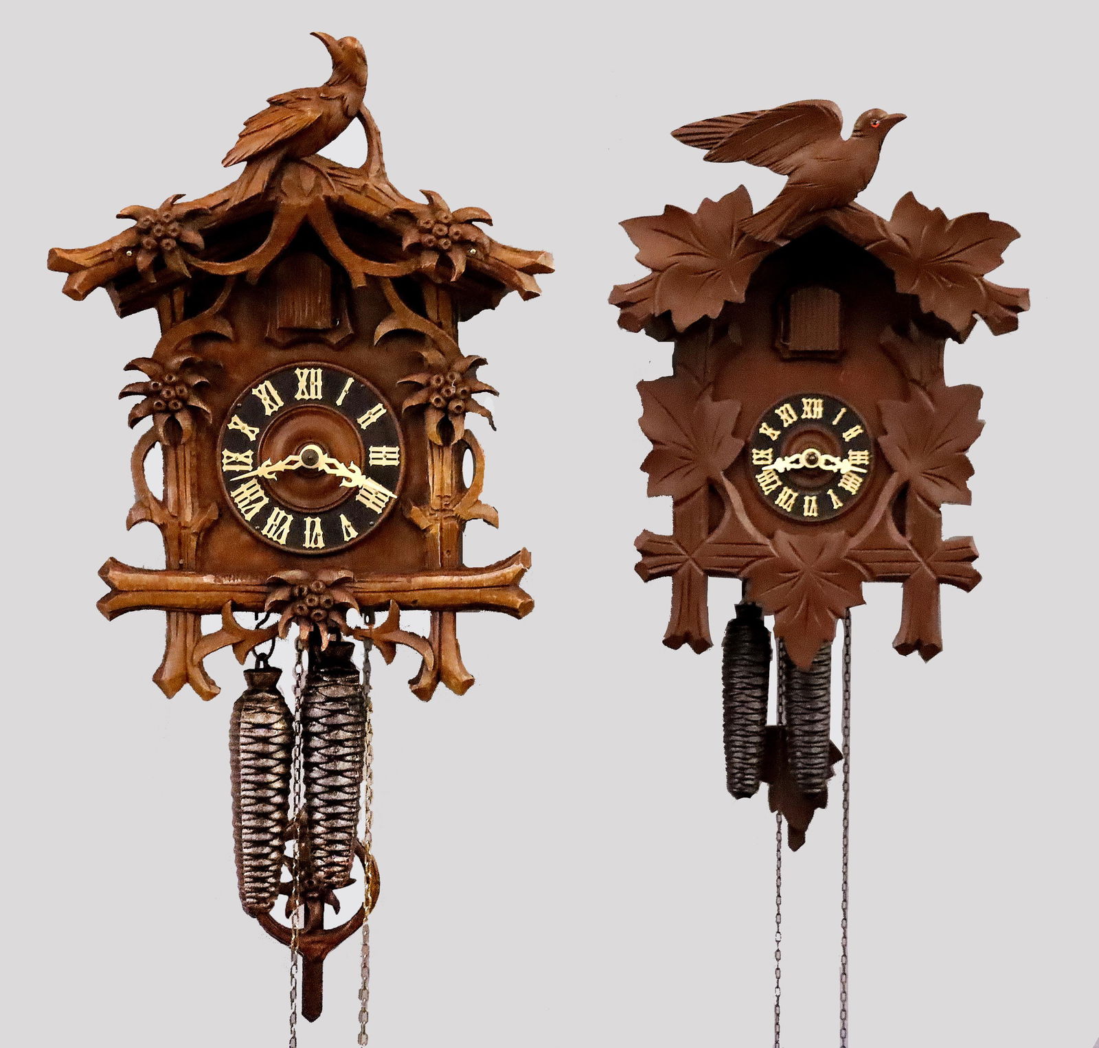 2 German Cuckoo Clocks (1 of 3)