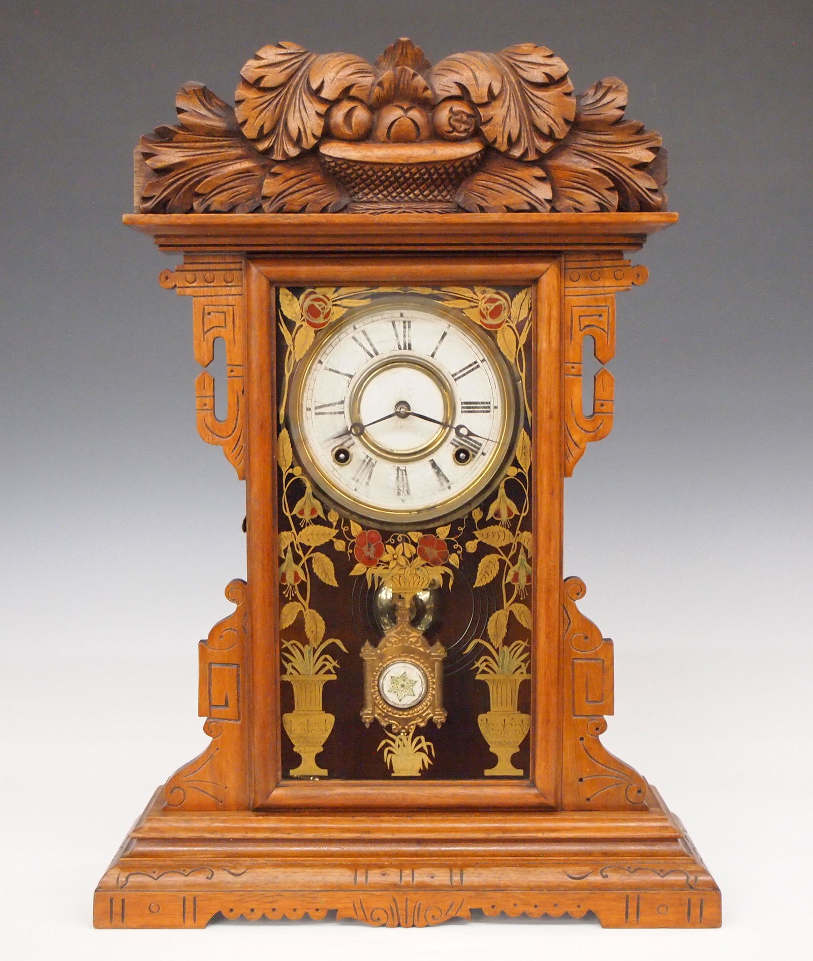 E.N. Welch Gilmore Kitchen Shelf Clock (1 of 5)