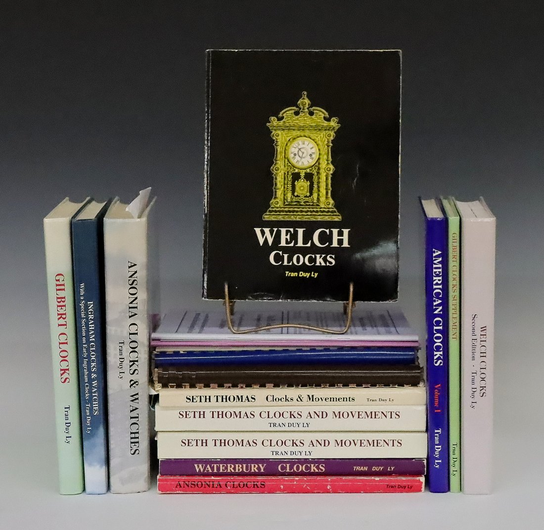 14 Clock Reference Books (1 of 1)