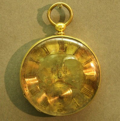 T. F. Cooper 18k pocket watch: An early 19th century 18k Gold pocket watch by Thomas Frederick Cooper, Cooper produced many watches for the American Market 1820-40. Backplate marked "Detached lever, 13 Jewels, Hand No. 5511, T F Co