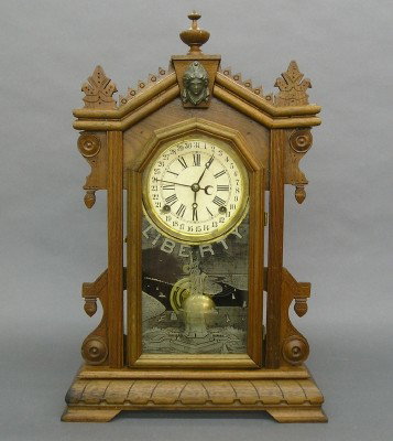 Ingraham Liberty shelf clock
