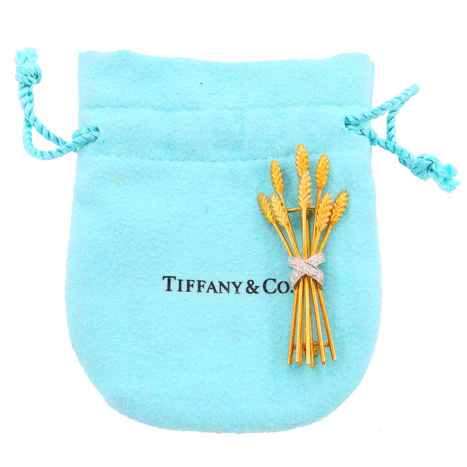 18k Gold & Diamond Tiffany & Co. Brooch (1 of 3)