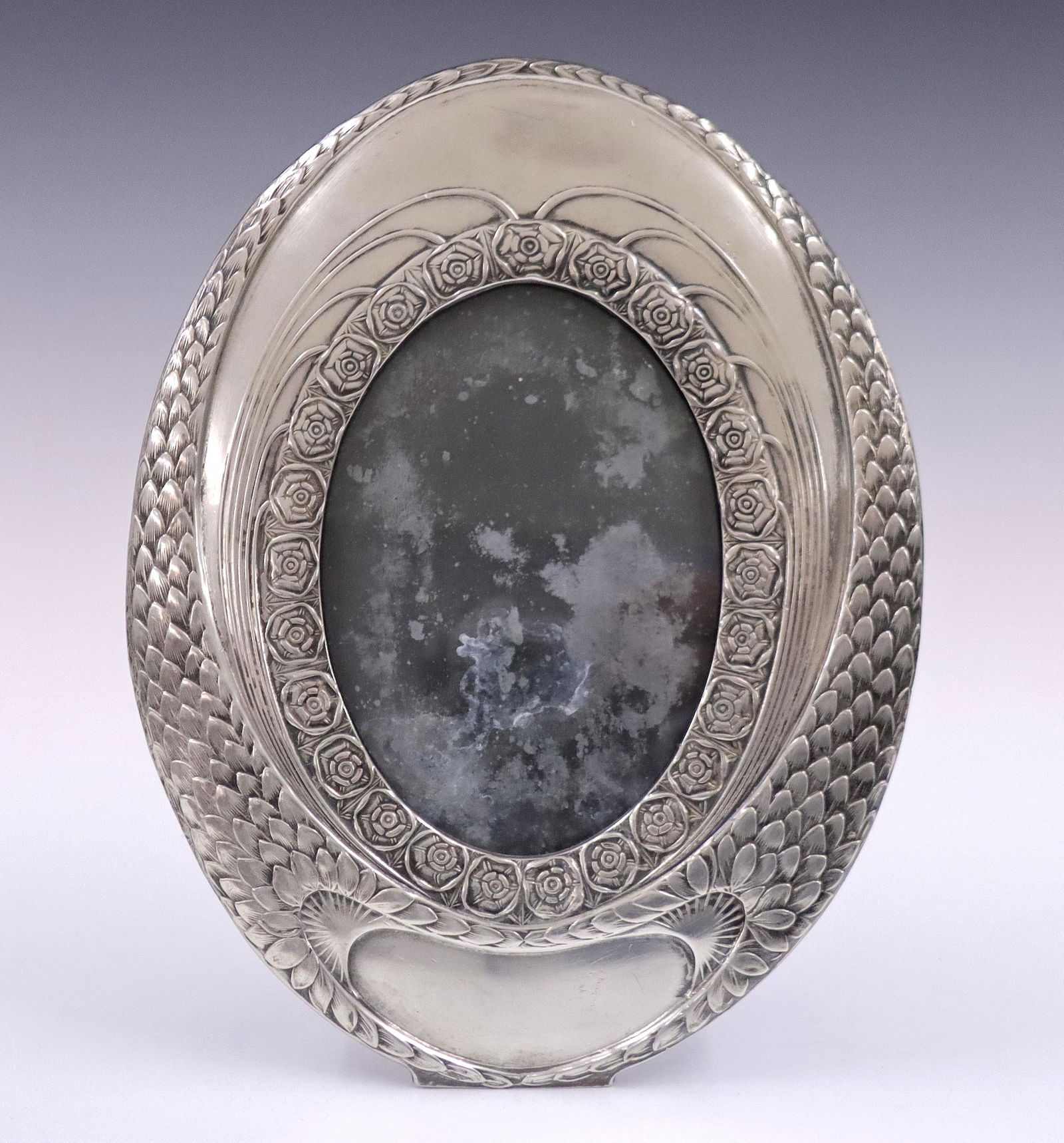 Silverplated Art Nouveau Frame (1 of 3)