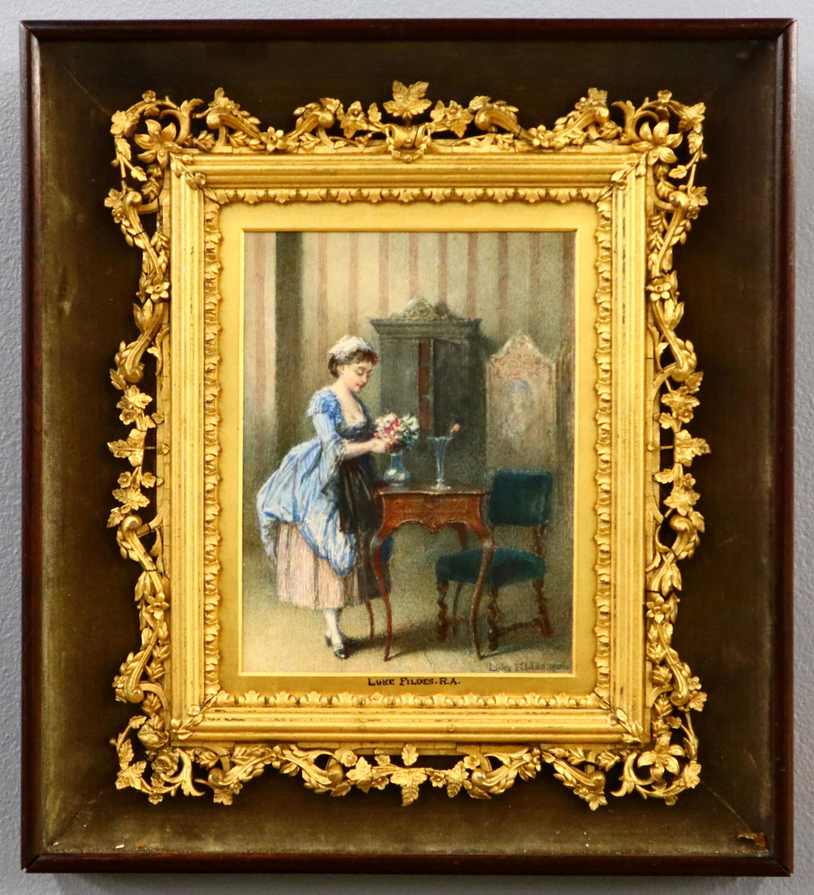 L. Fildes Gouache (1 of 2)