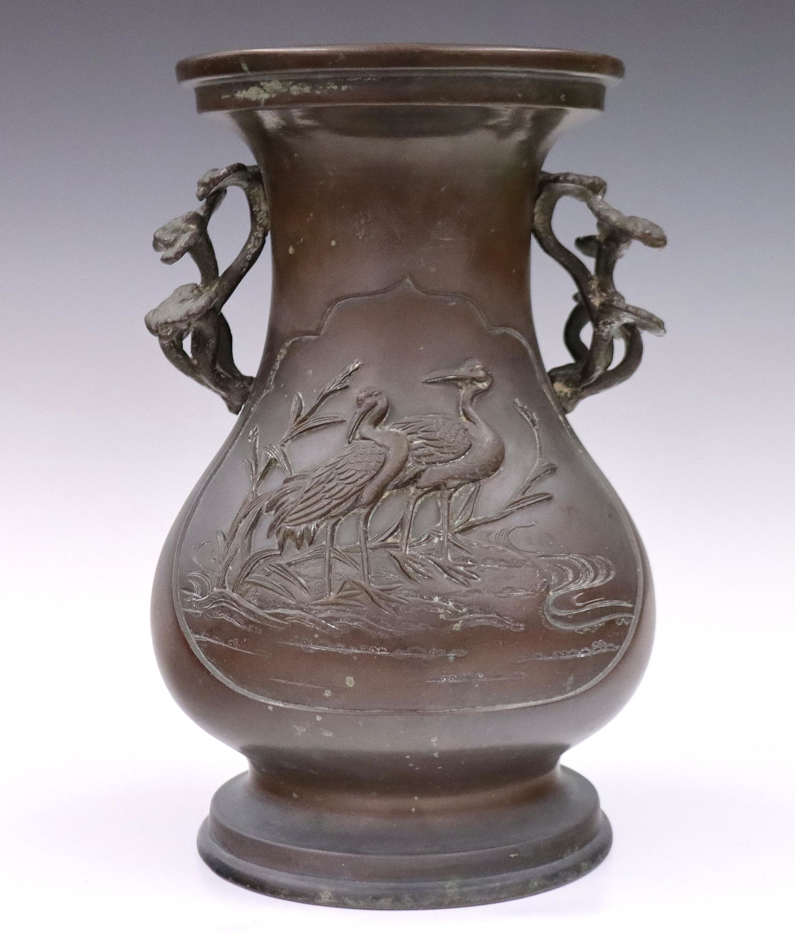 Japanese Bronze Vase (1 of 4)