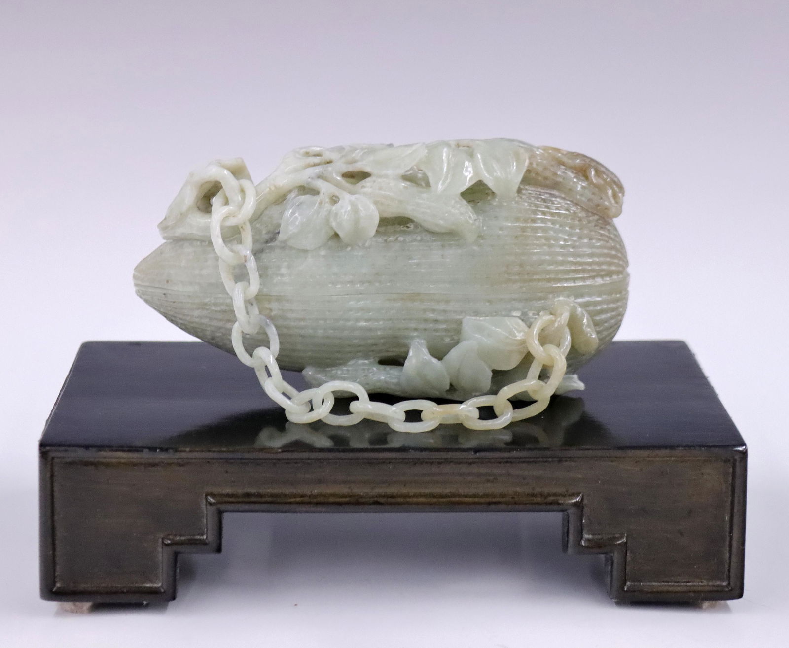 Chinese Hardstone Covered Box (1 of 6)