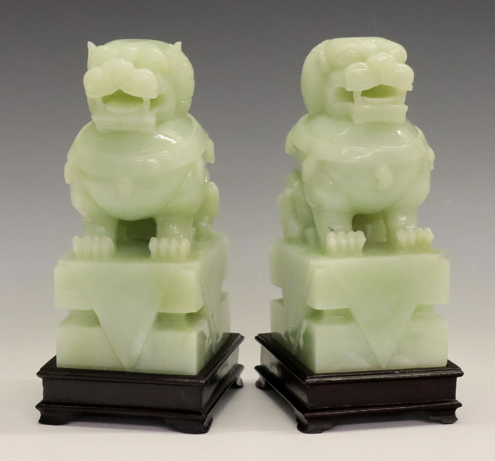 Pr Chinese Jade Foo Dogs (1 of 2)