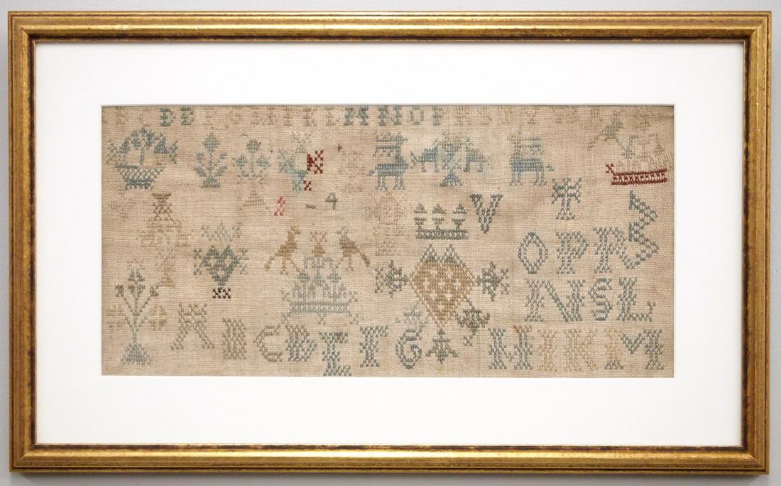 English Needlework Sampler (1 of 2)