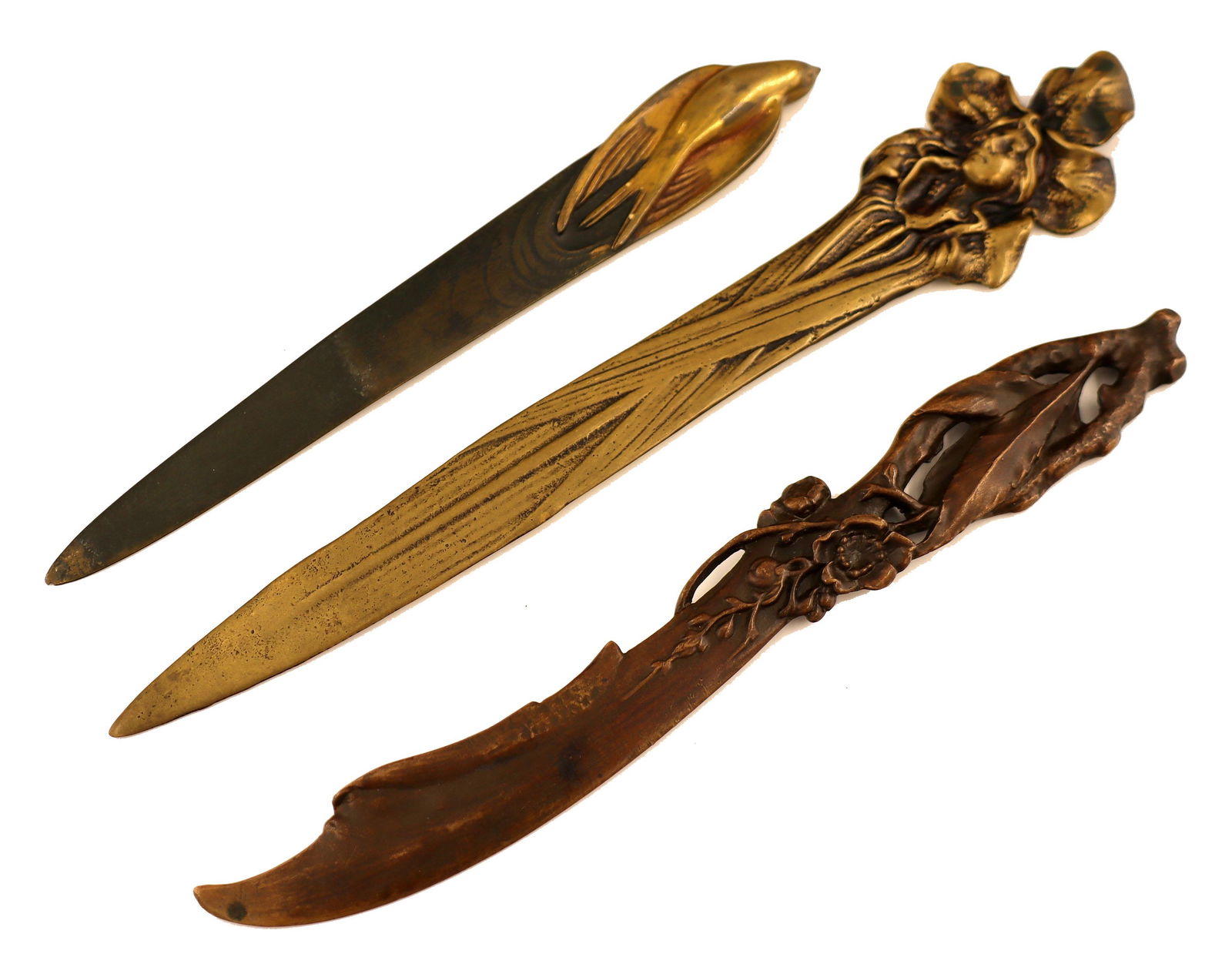 3 Bronze Letter Openers (1 of 1)