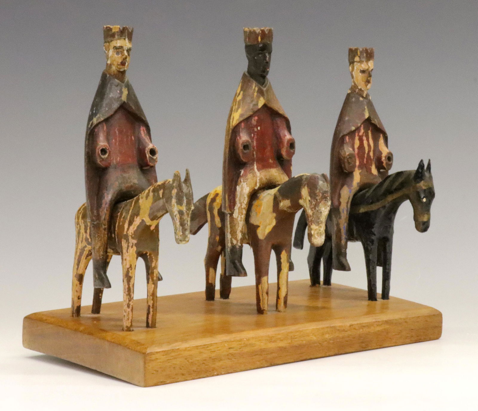 Spanish Colonial Santos Figure Group (1 of 9)