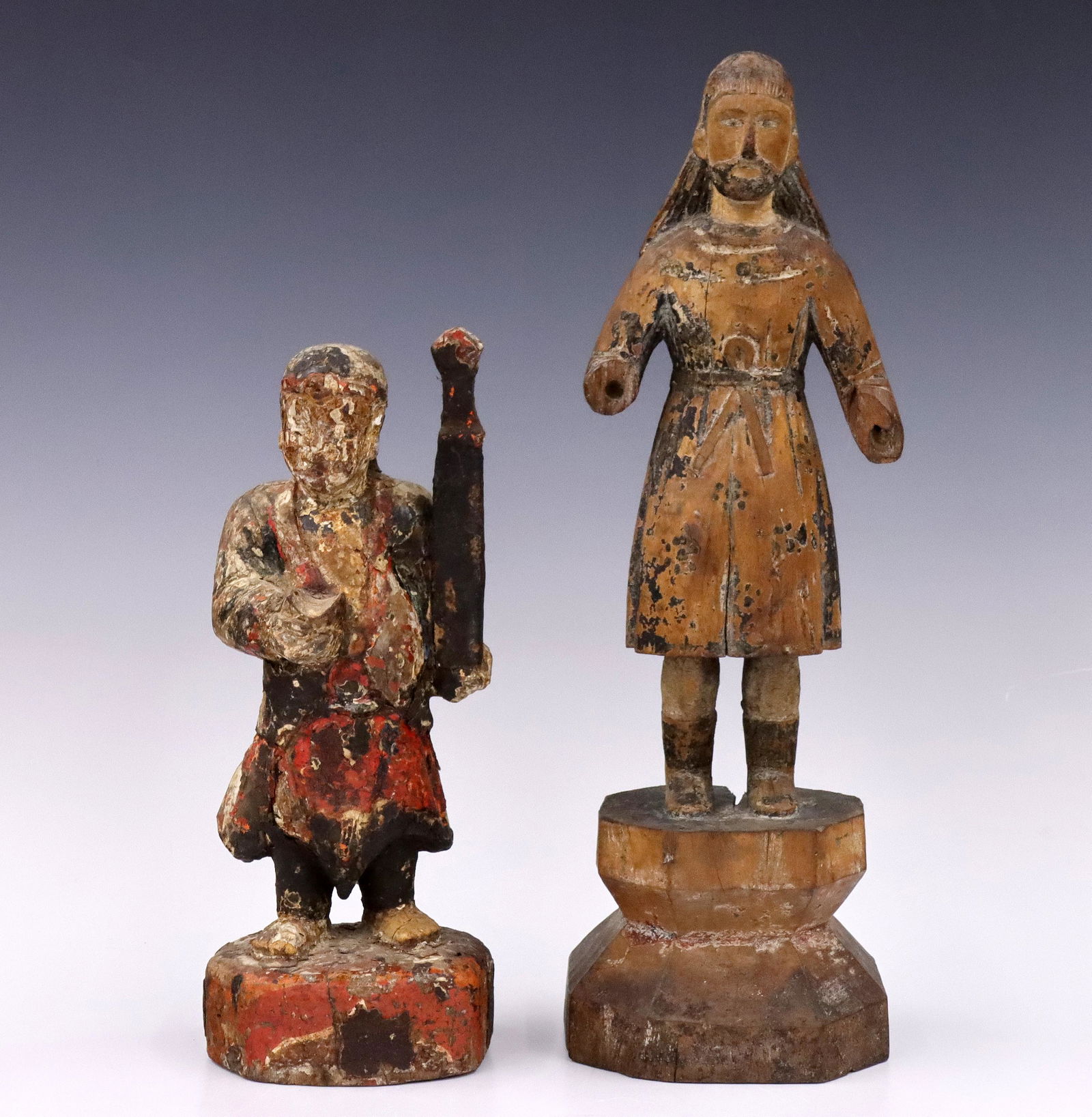 2 Spanish Colonial Santos Figures (1 of 1)