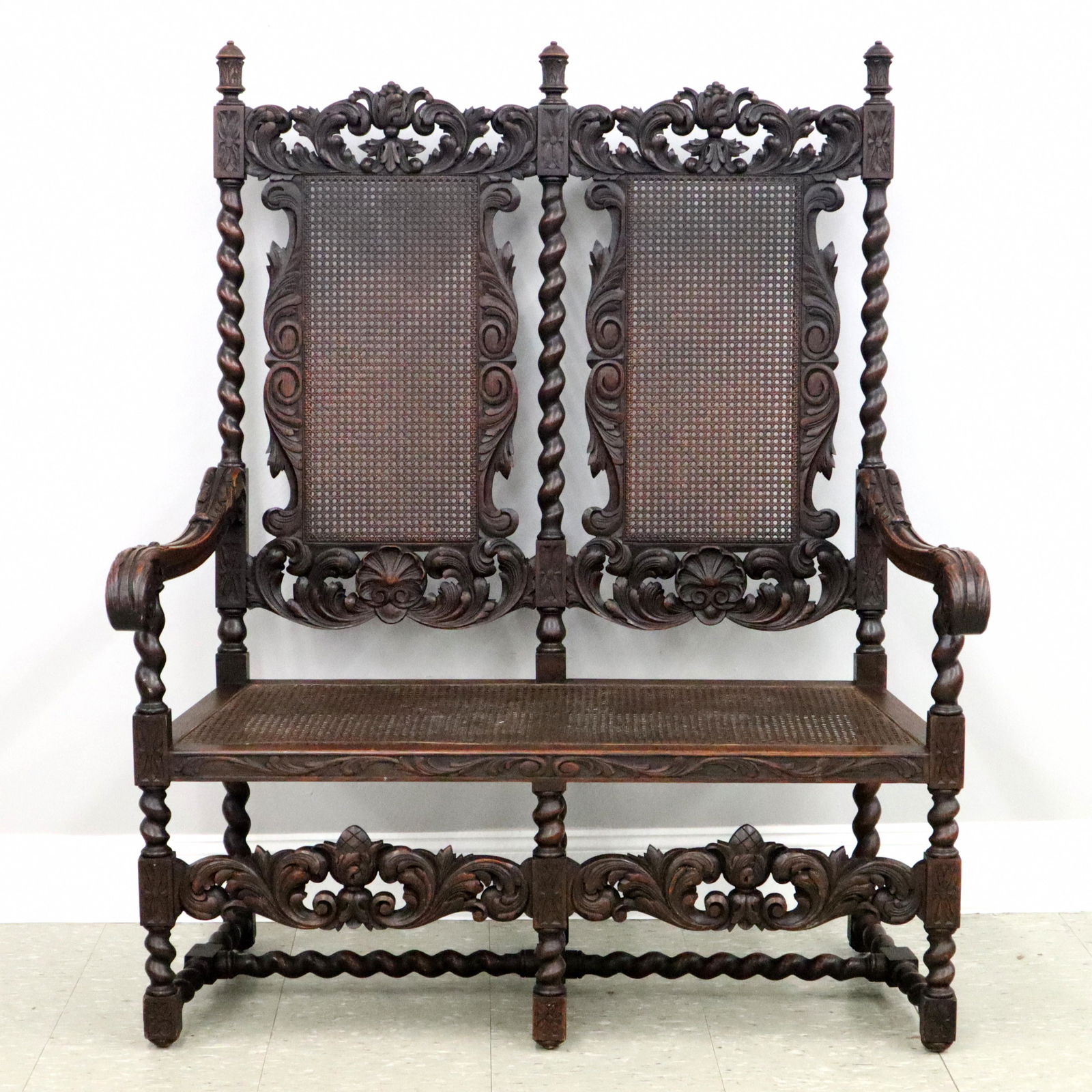Jacobean Style Bench (1 of 6)