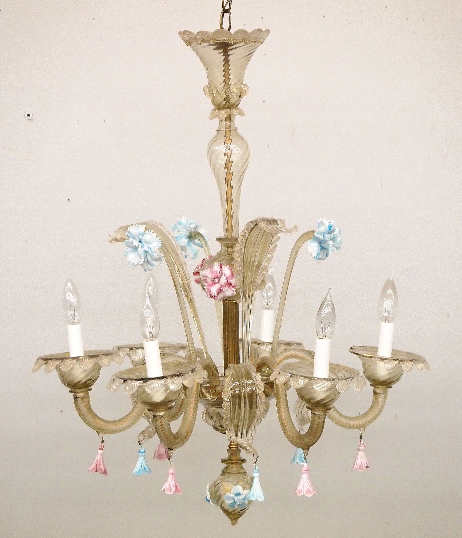 Murano Glass Chandelier (1 of 4)
