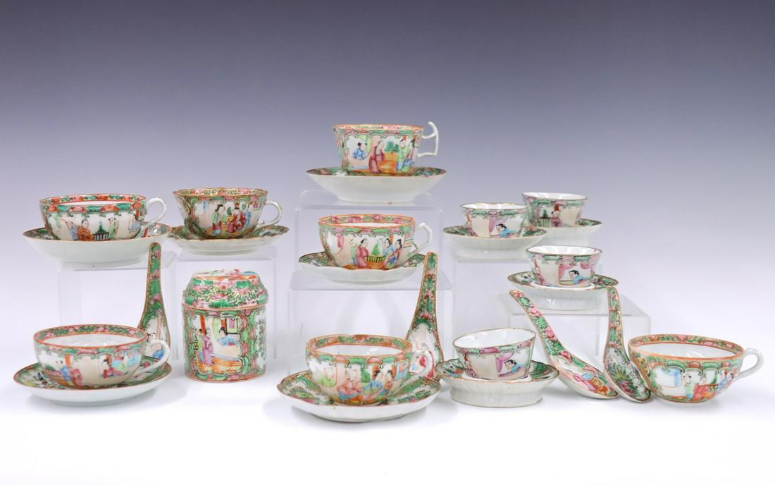 15 pcs Chinese Rose Medallion (1 of 1)