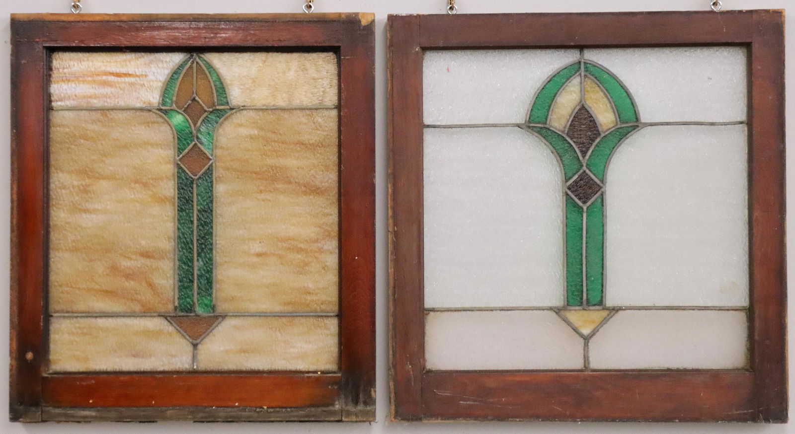2 Stained Glass Windows (1 of 1)