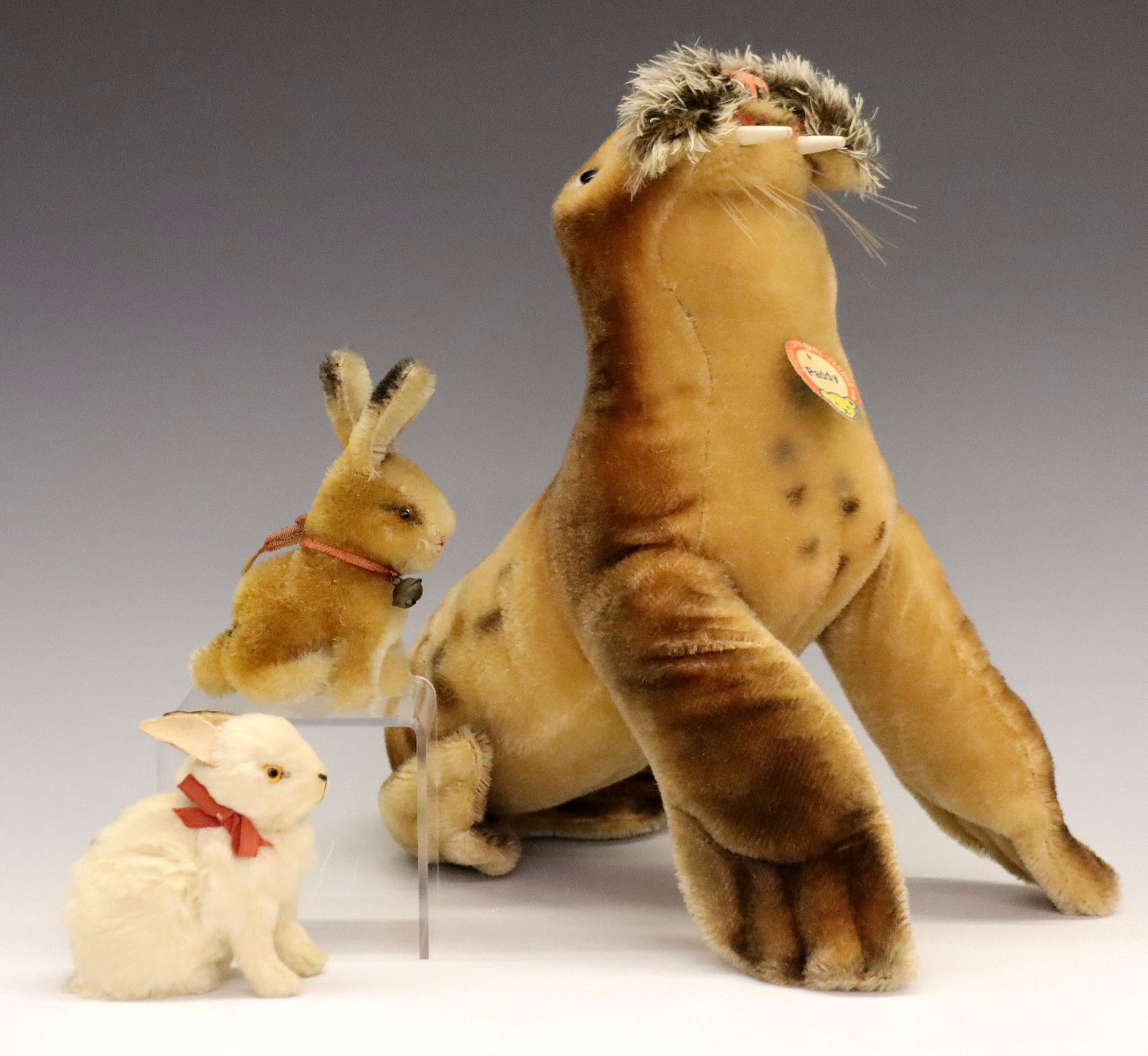 3 Stuffed Animals Including Steiff (1 of 1)
