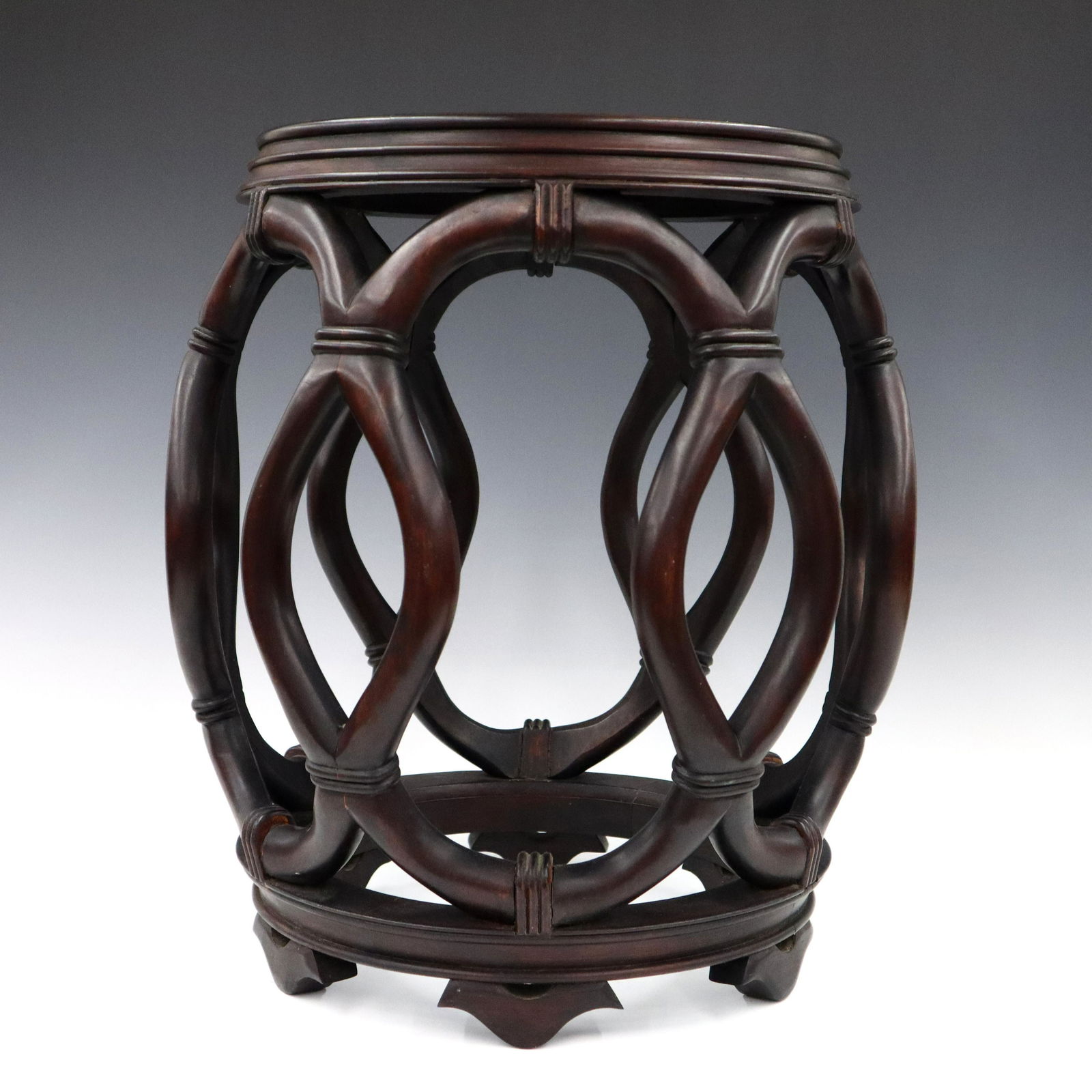 G. Zee Chinese End Table (1 of 5)