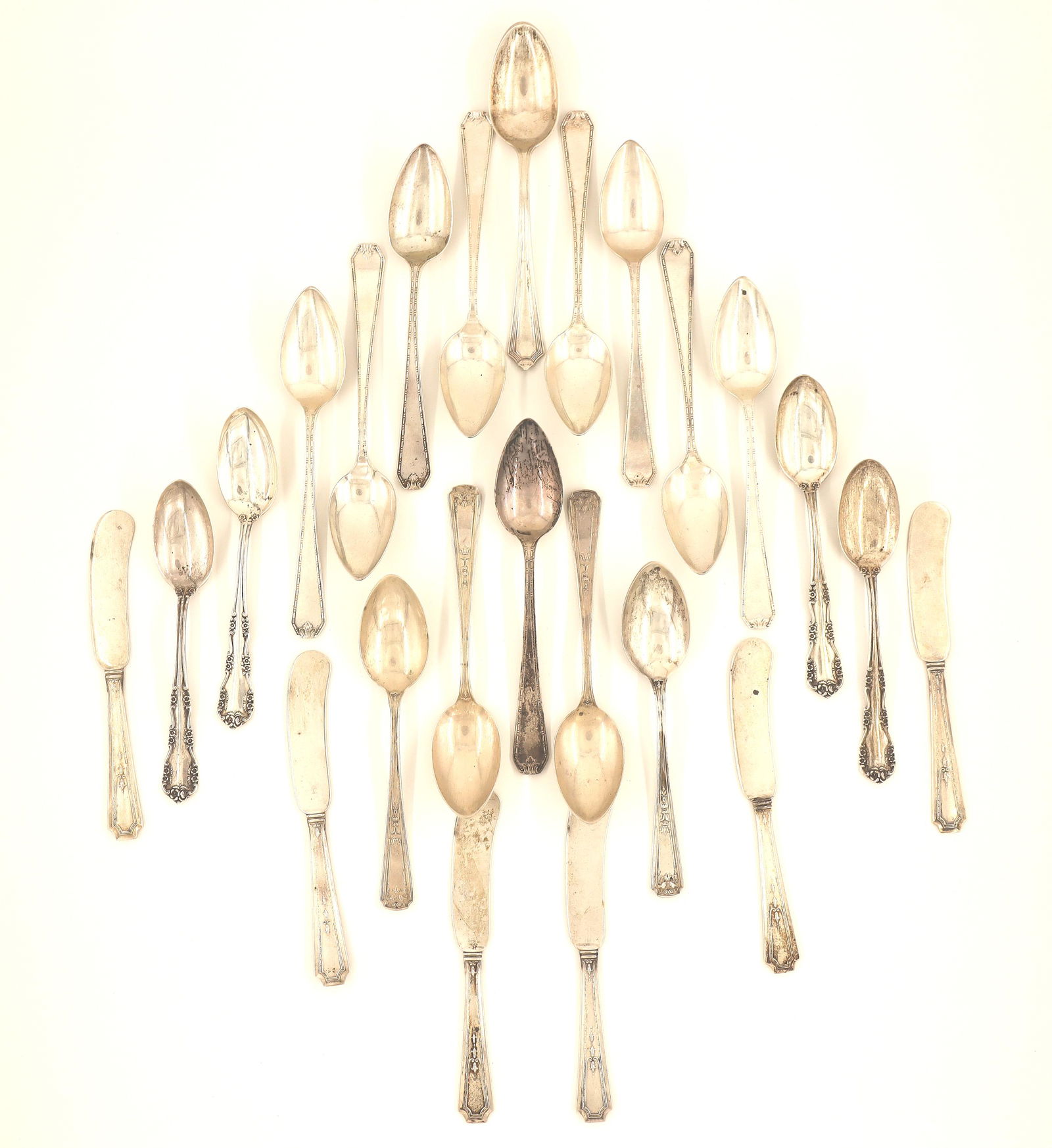 24 pcs Sterling Silver Flatware (1 of 1)