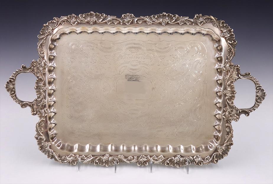 Silverplated Serving Tray (1 of 1)